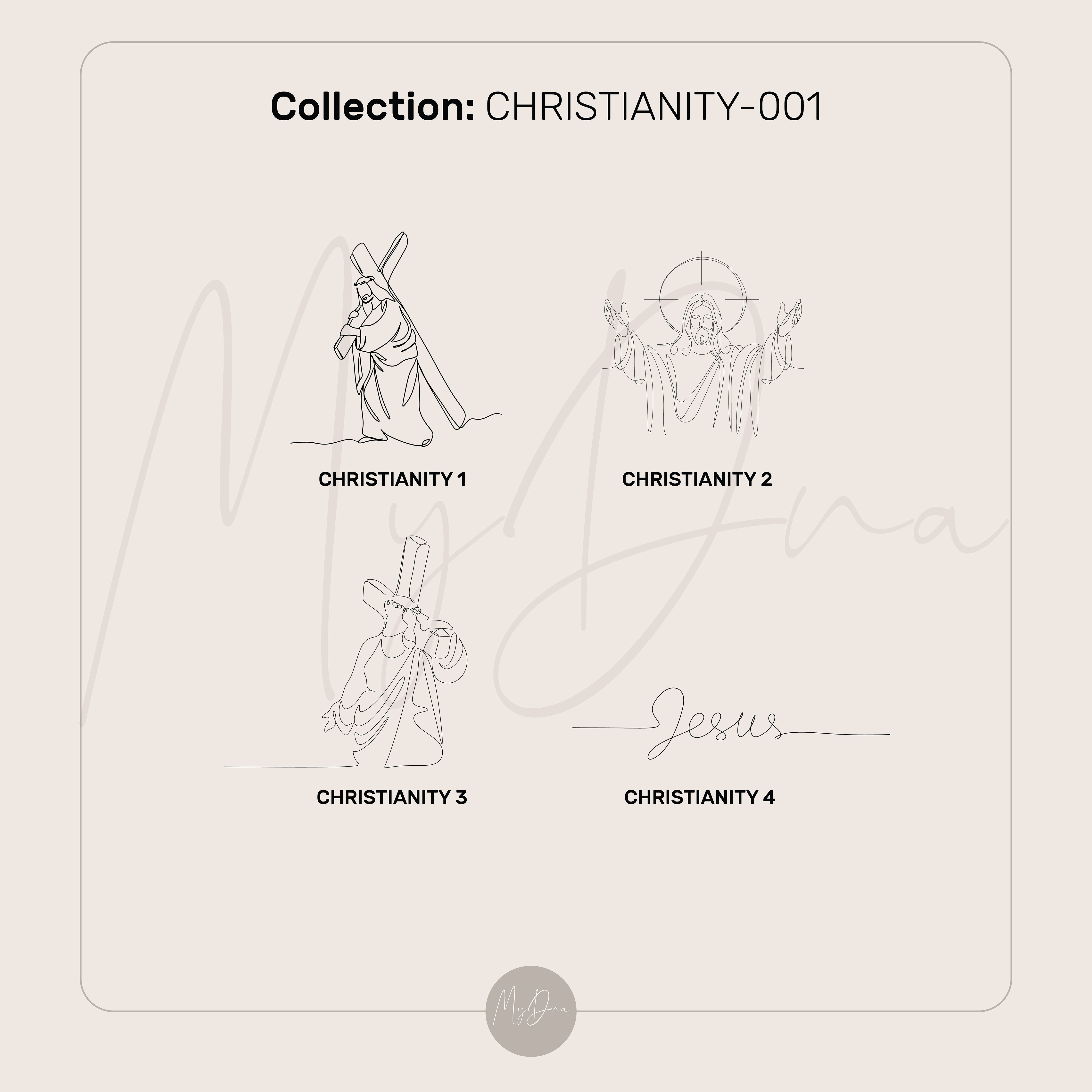 Bold Statement Jesus Ring