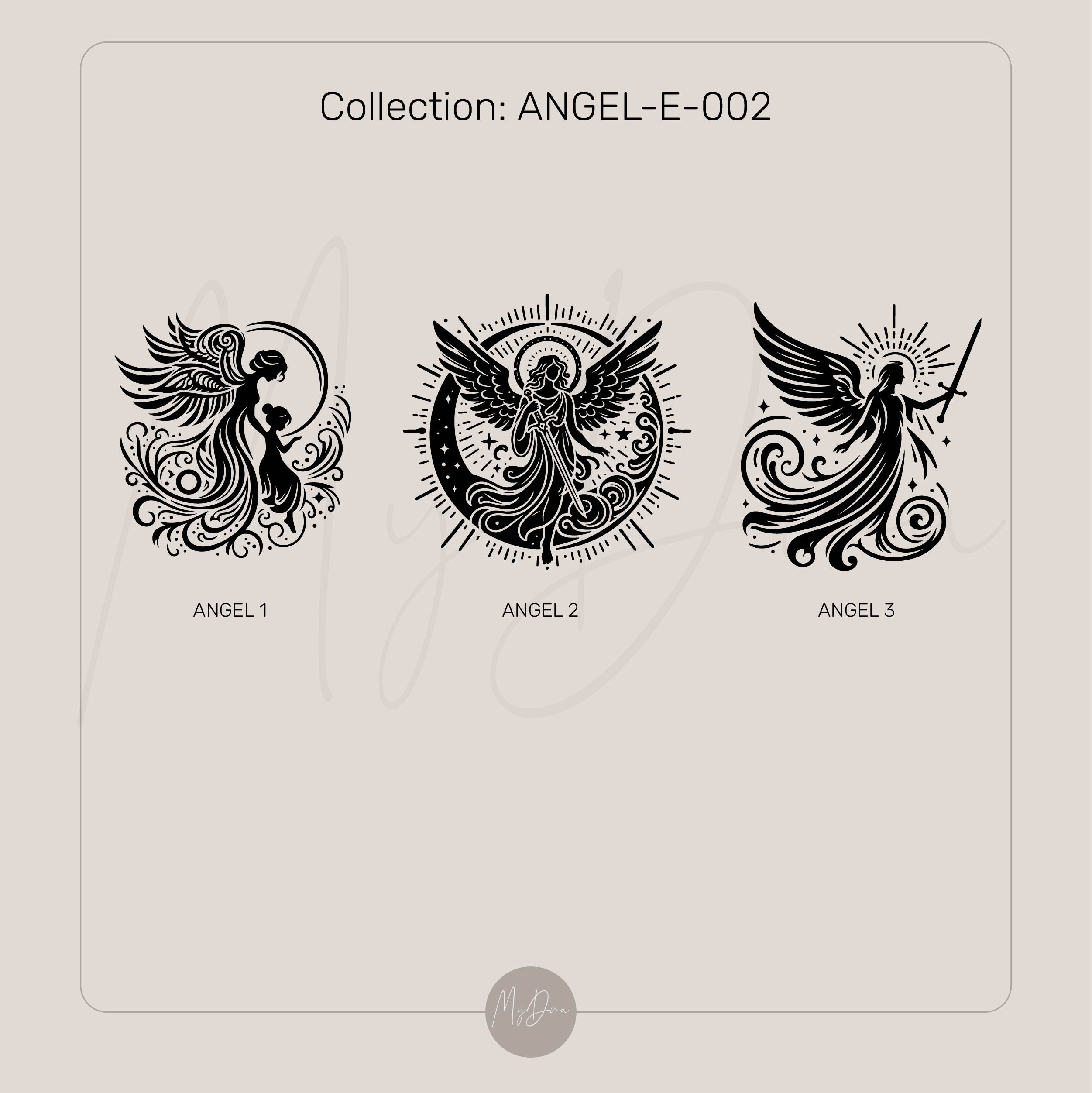Spiritual Angel Statement Ring