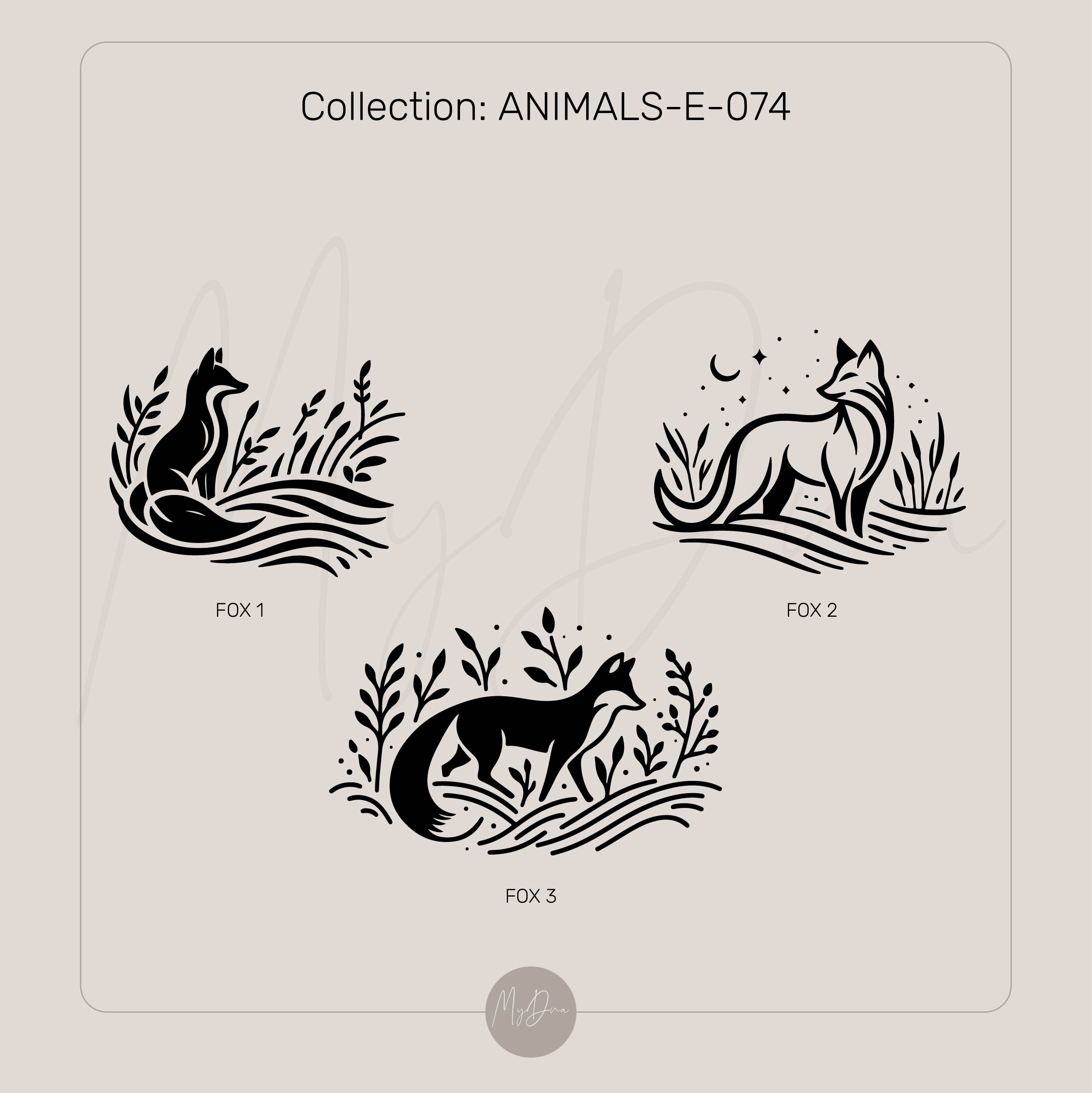 Spiritual Fox Signet Ring