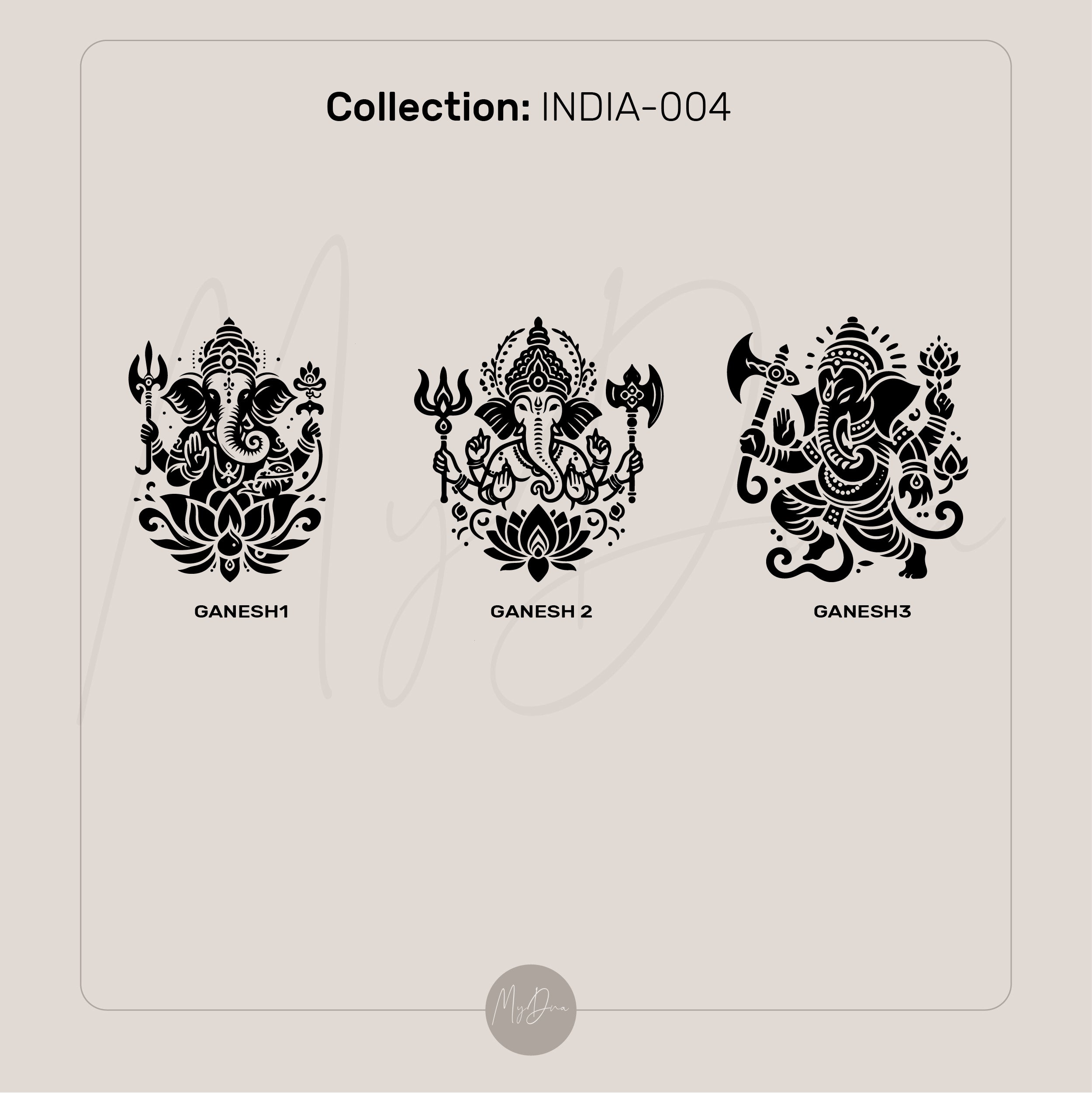 Ganesh Hindu God Necklace