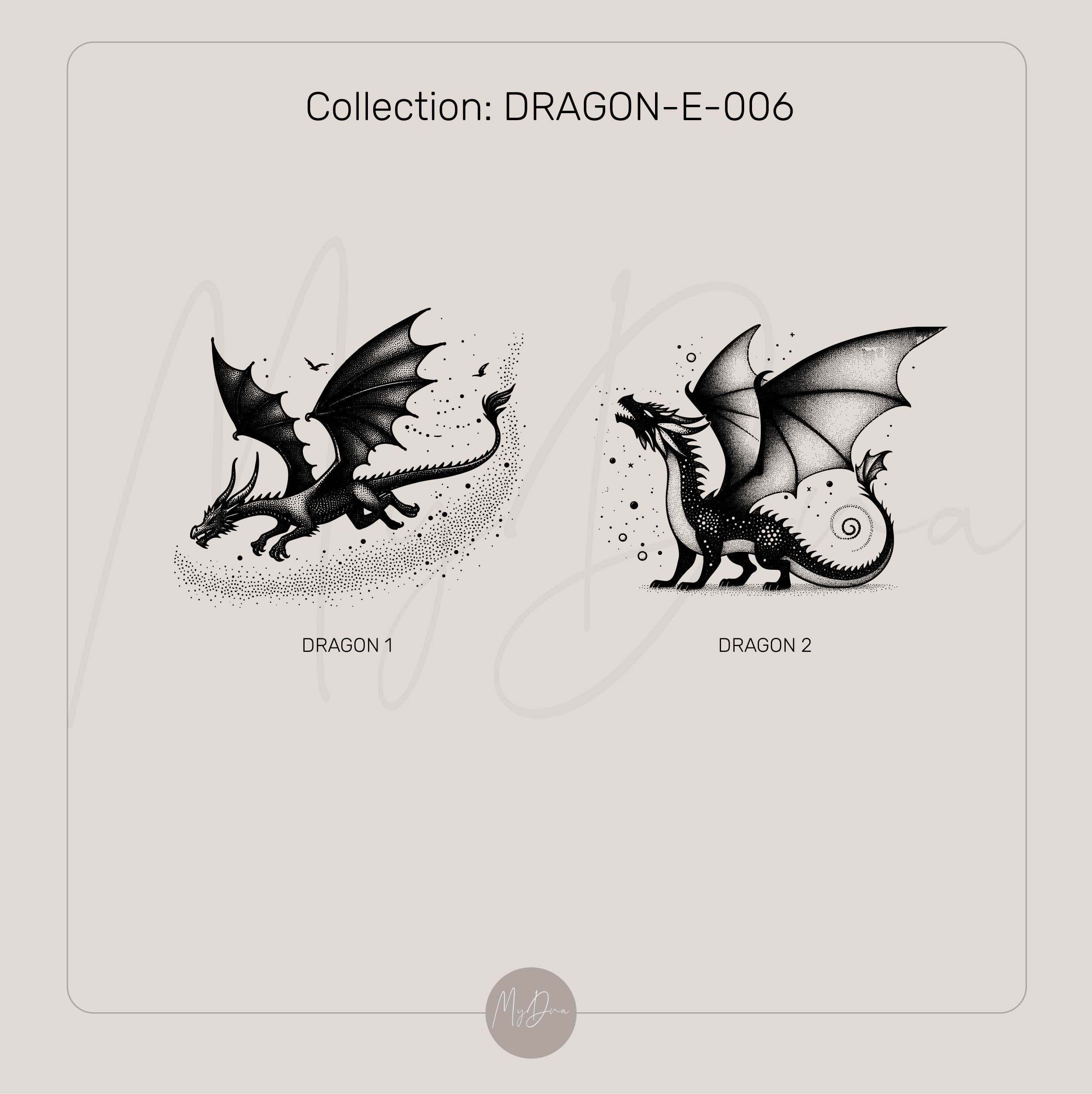 Fantasy Dragon Gold Signet Ring