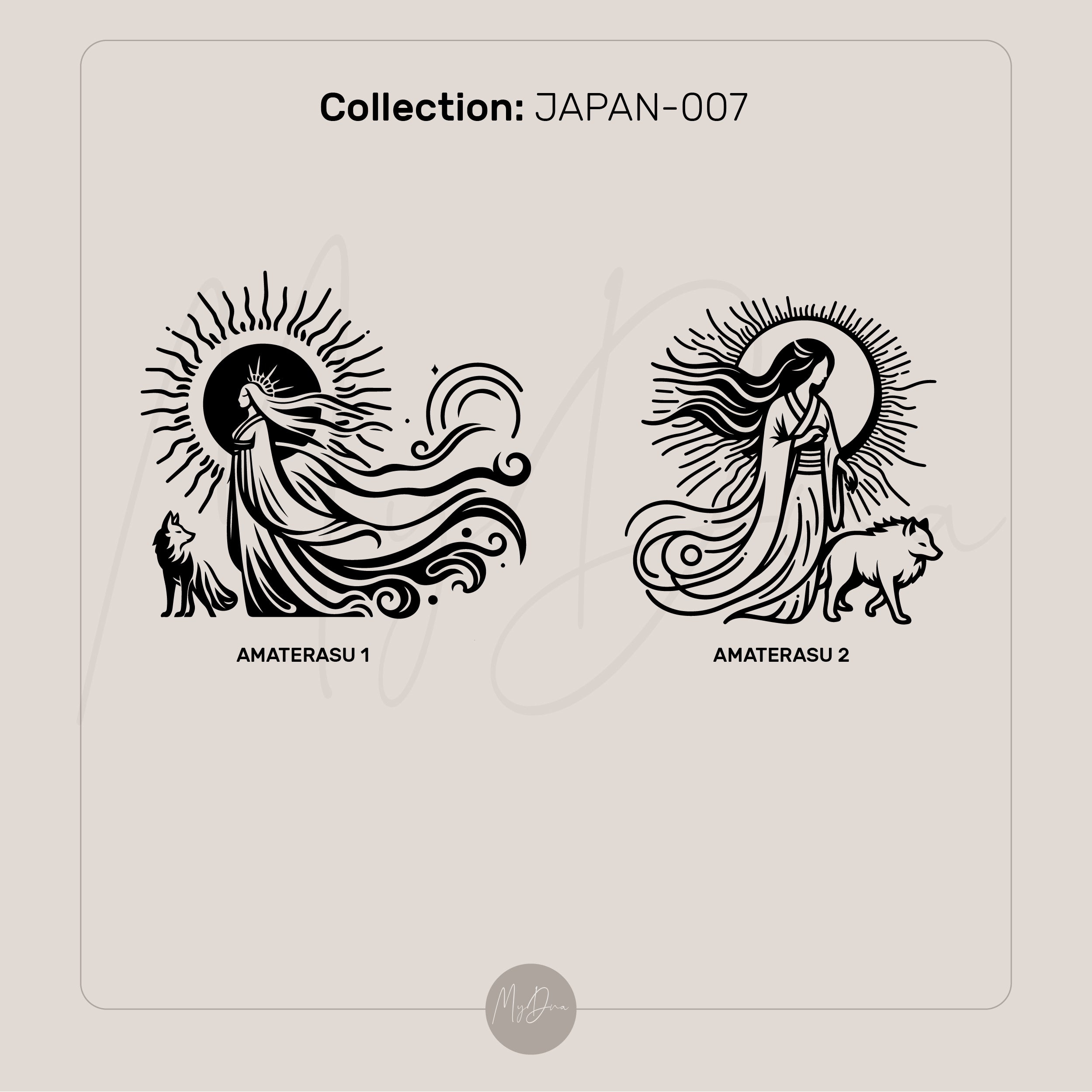 24k Gold Amaterasu Gold Ring