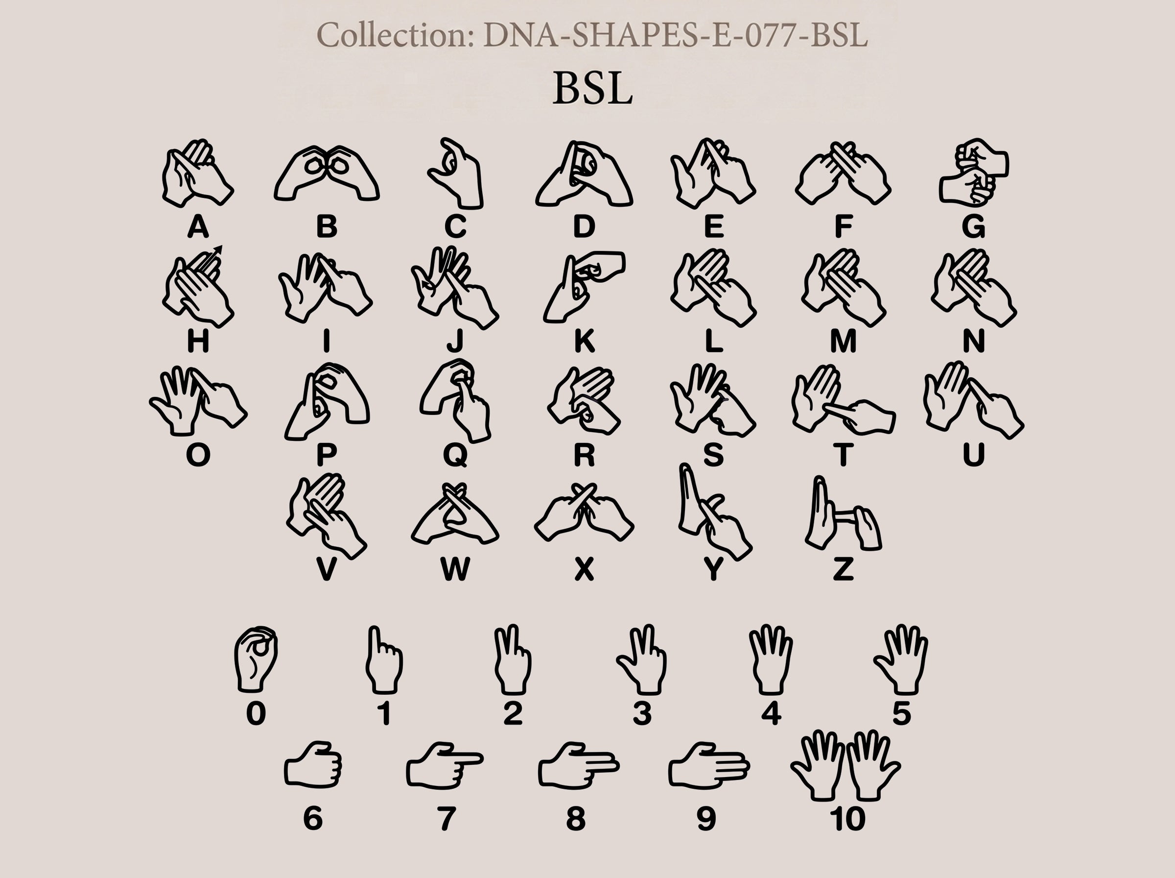 BSL Name Necklace