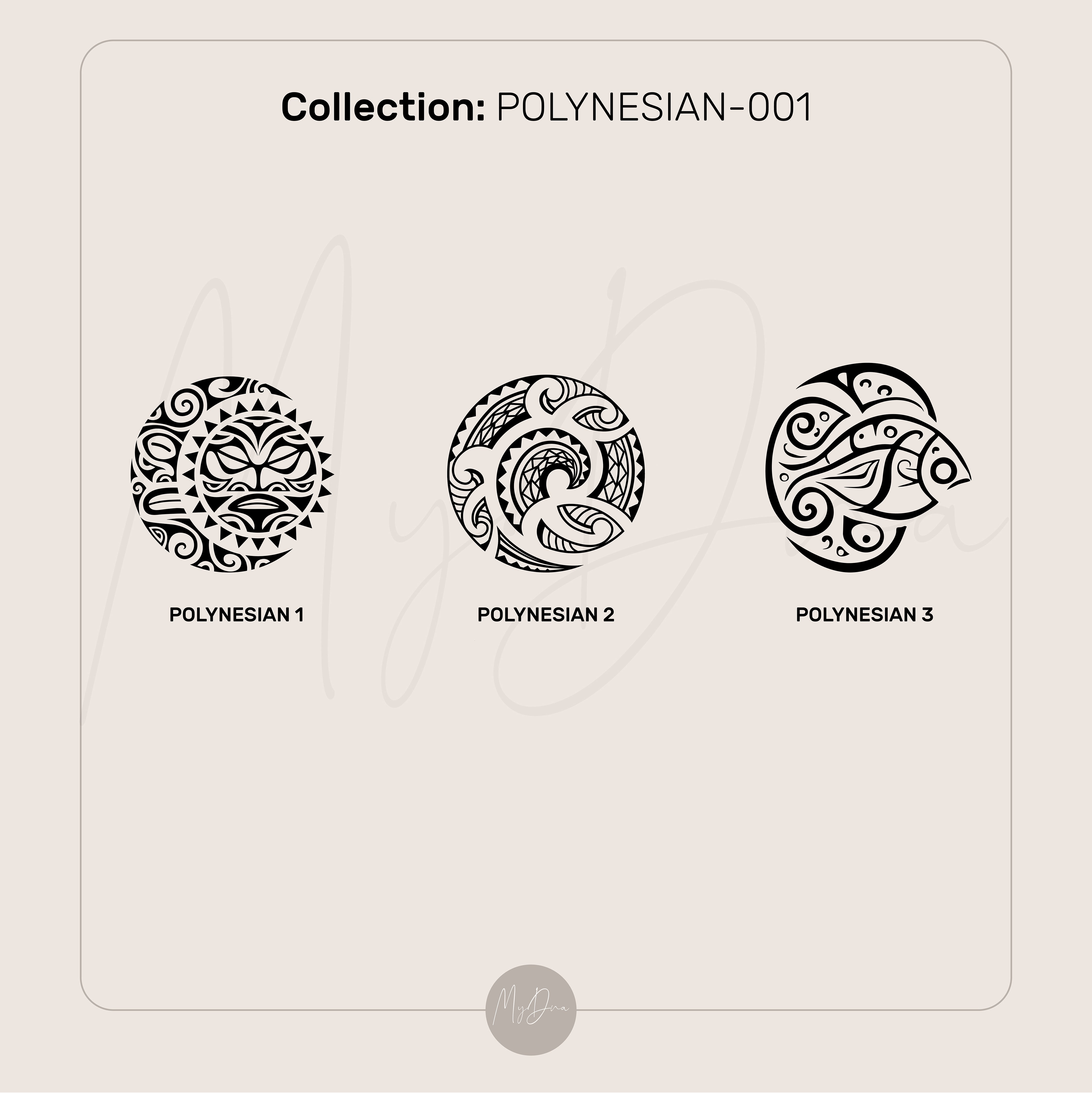 Engraved Polynesian Ring