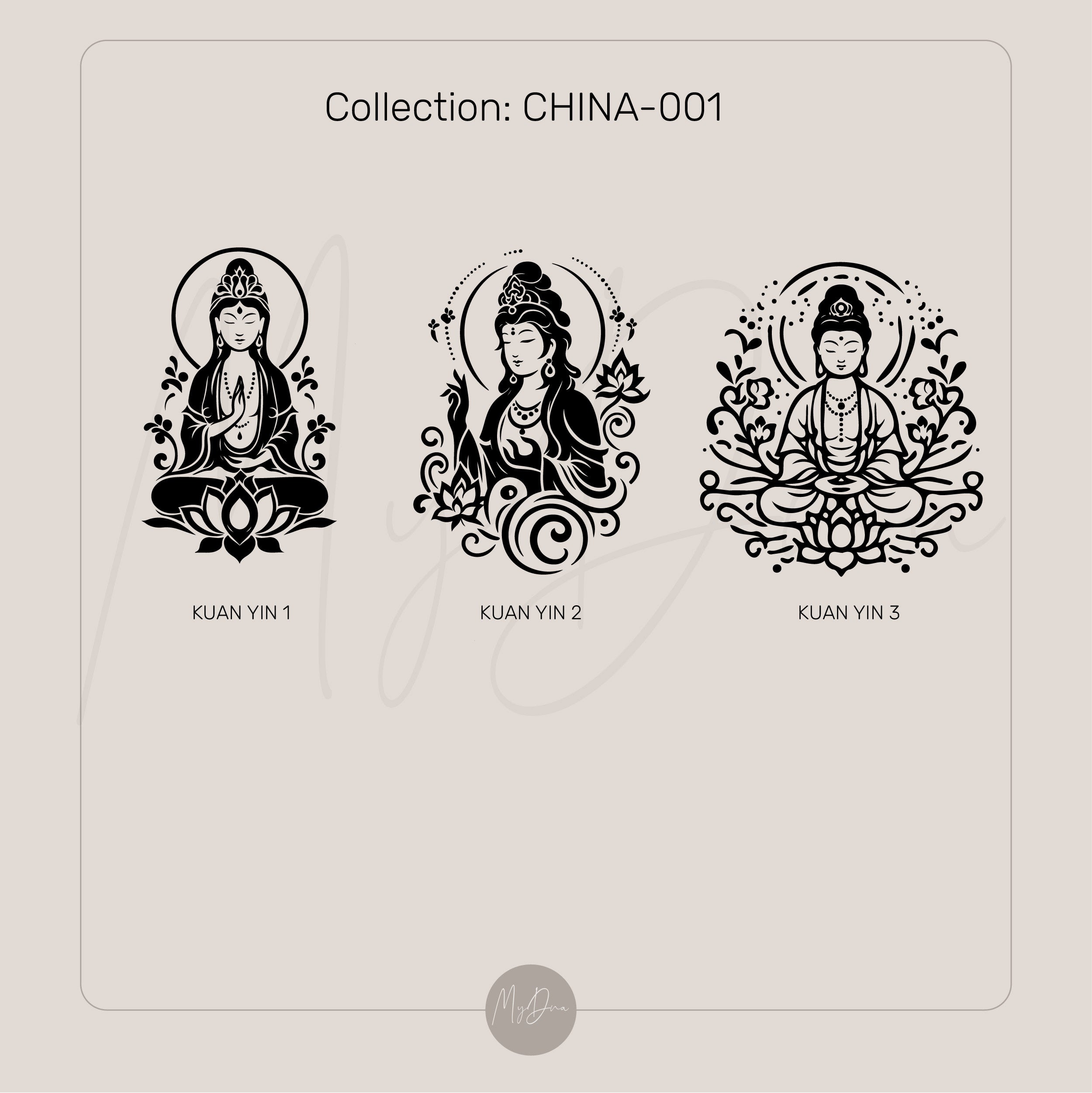 Custom Kuan Yin Bracelet