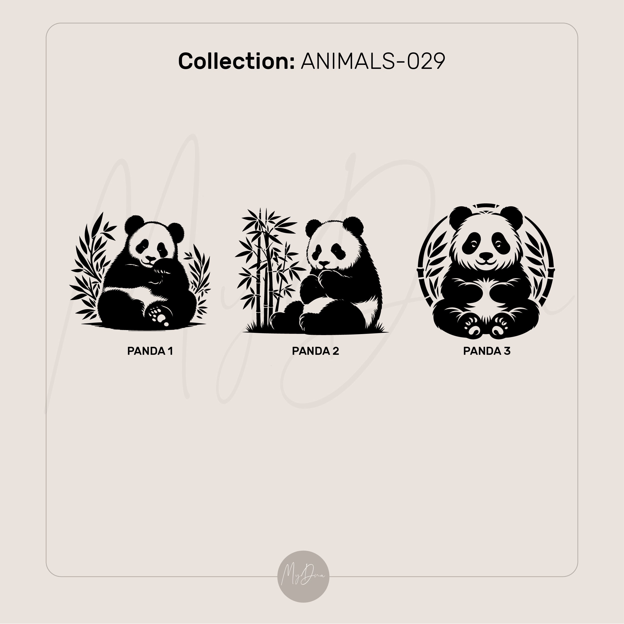 Cute Panda Gold Signet Ring