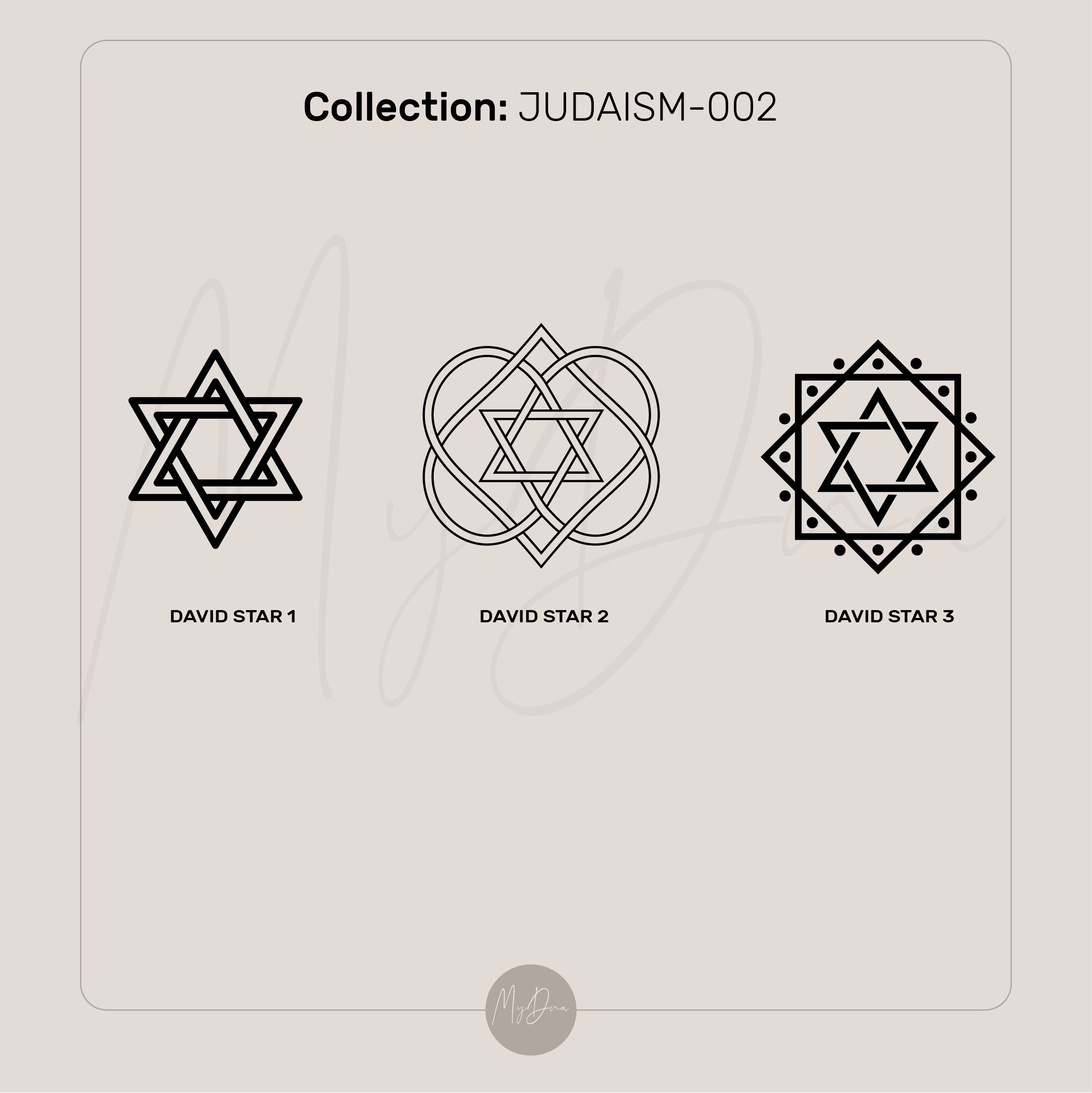 Heart Star Of David Ring