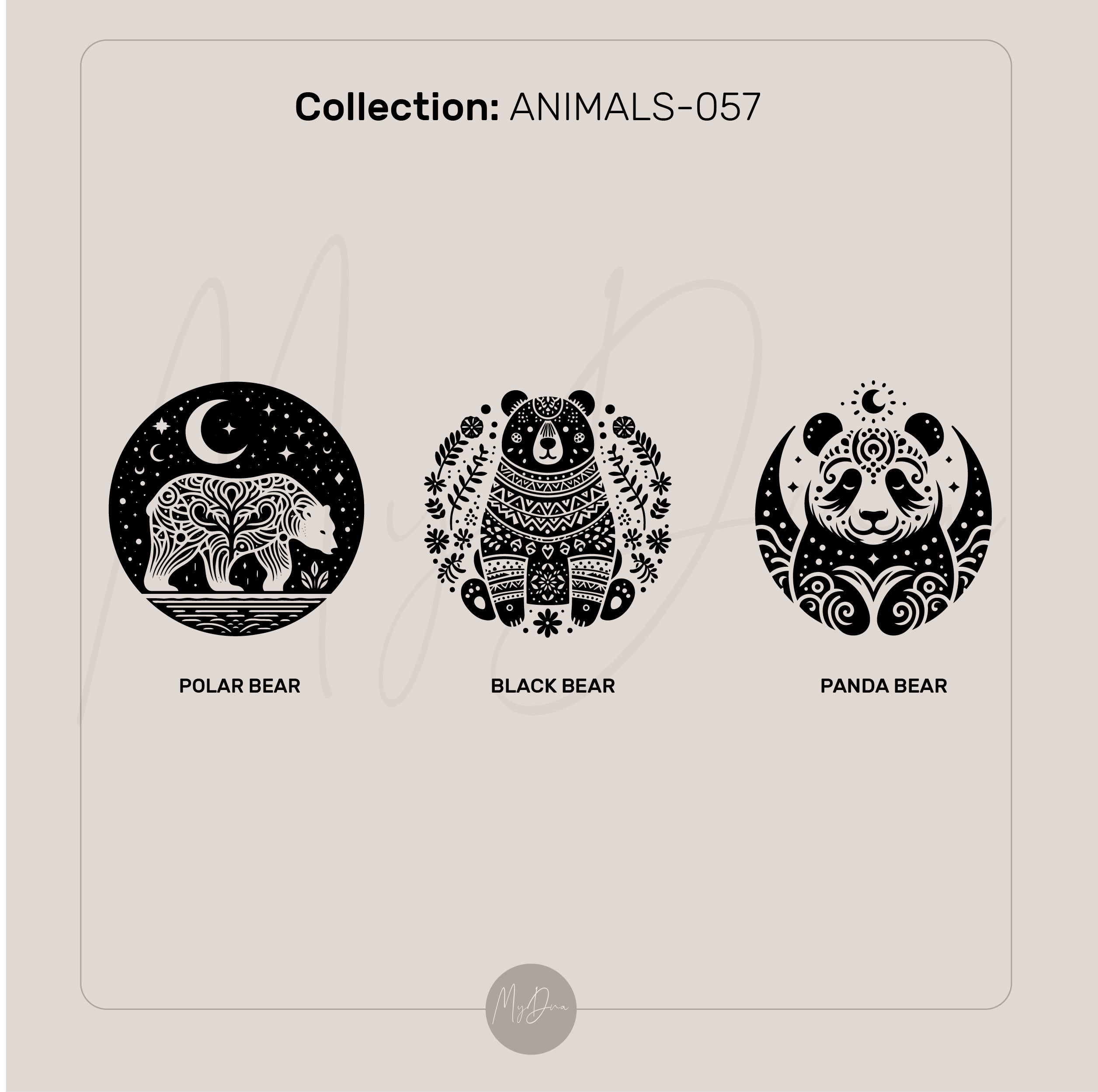 Wild Harmony Bear Ring