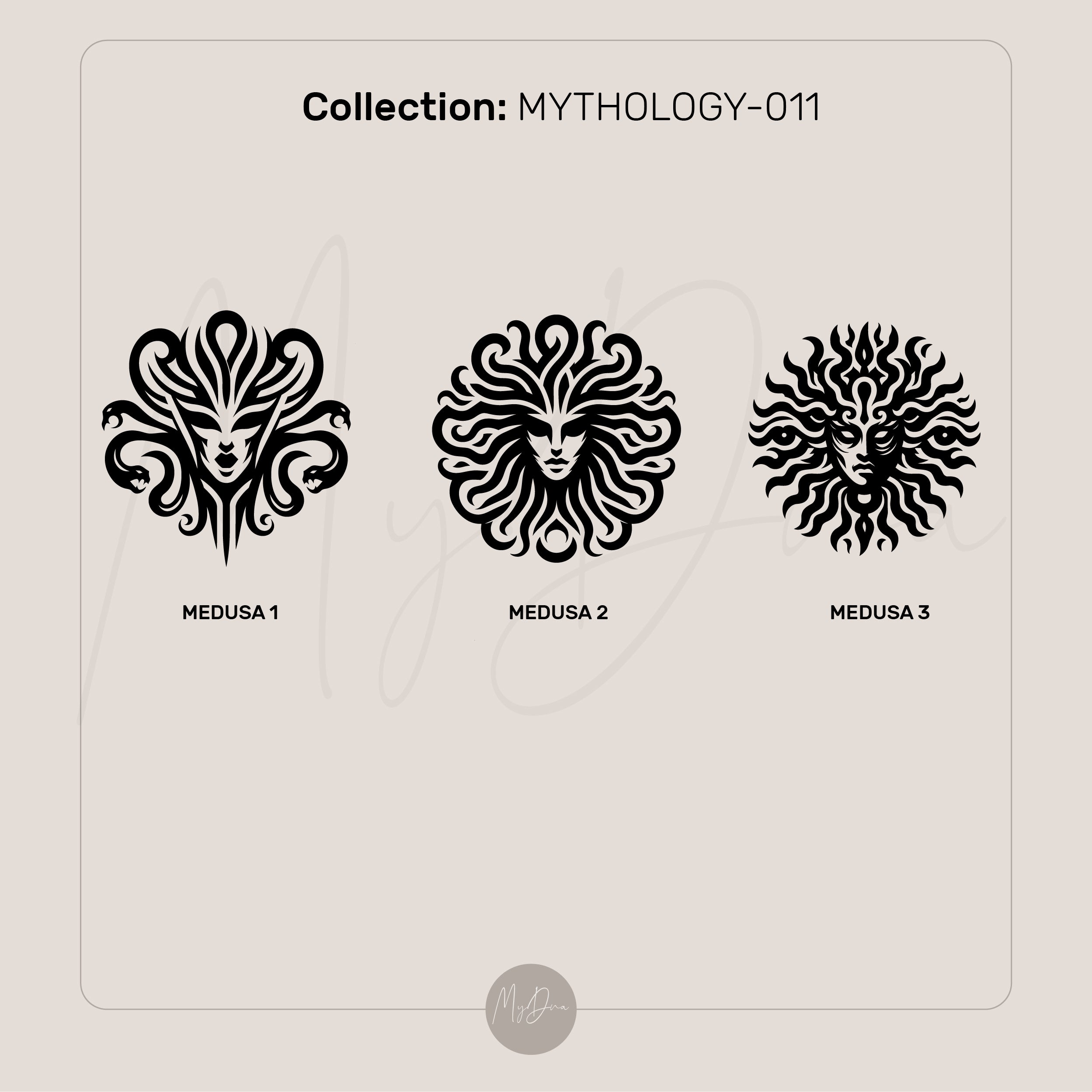 Bold Statement Medusa Signet Ring