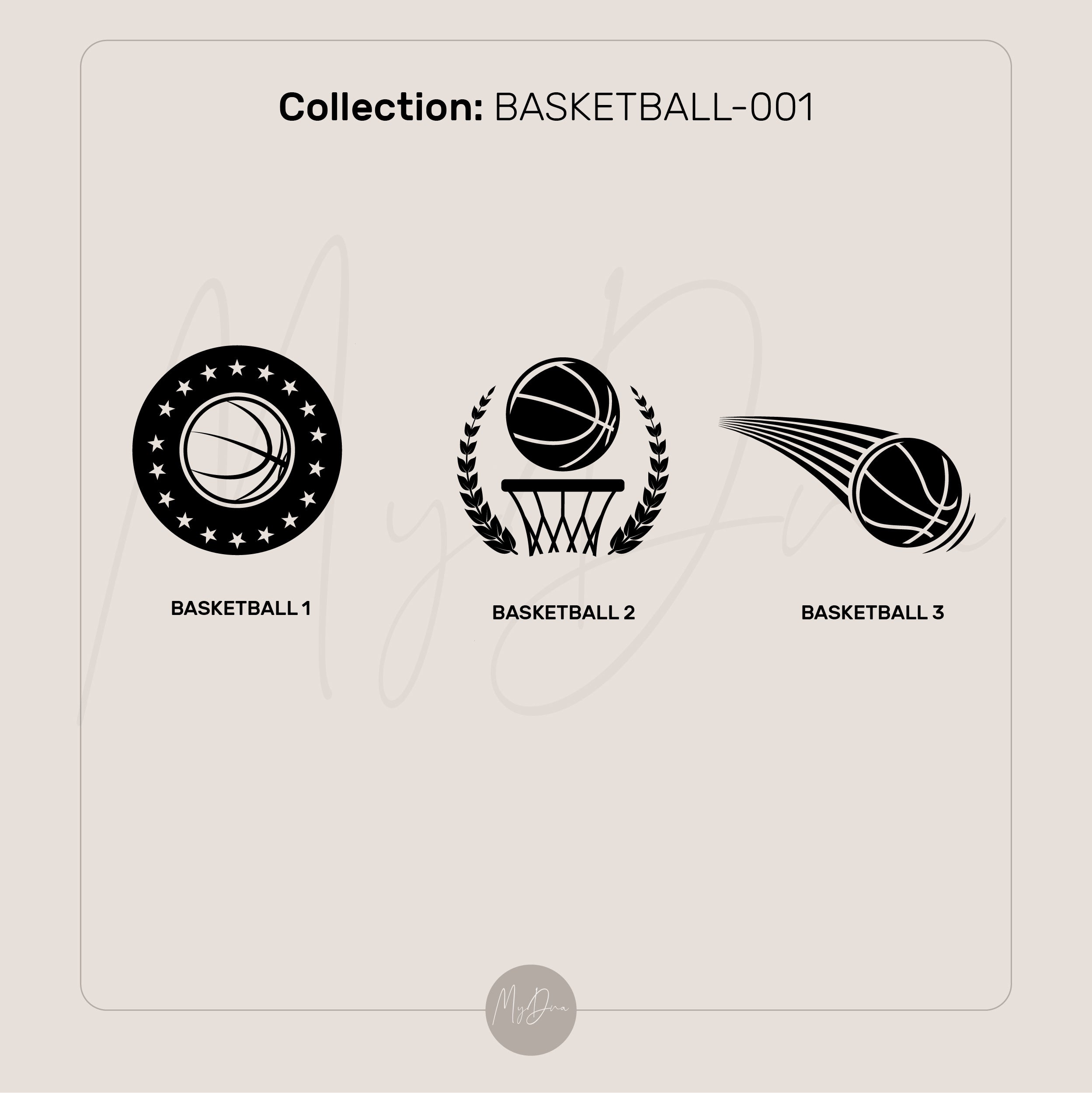 Engraved Basketball Ring