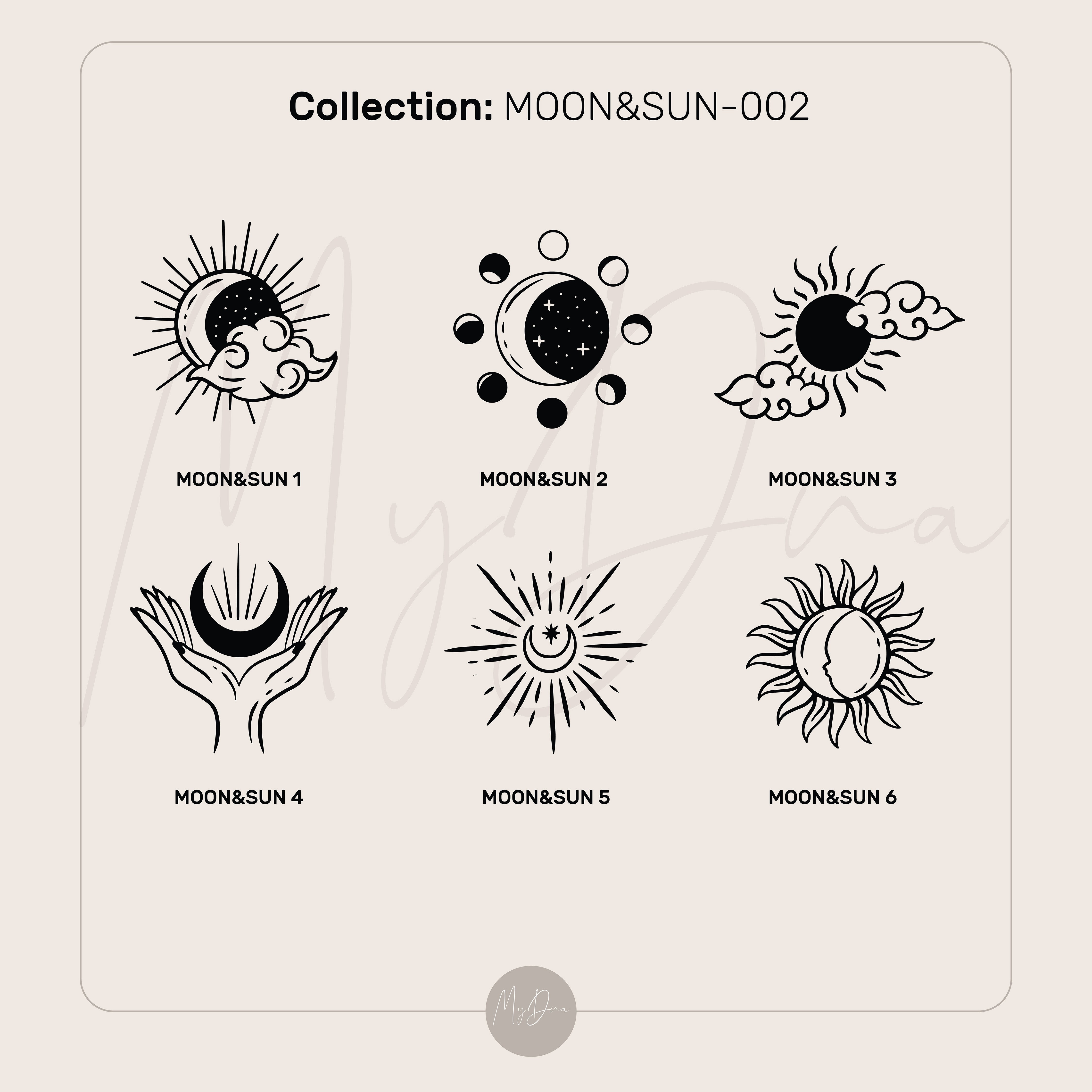 14k Gold Moon Signet Ring