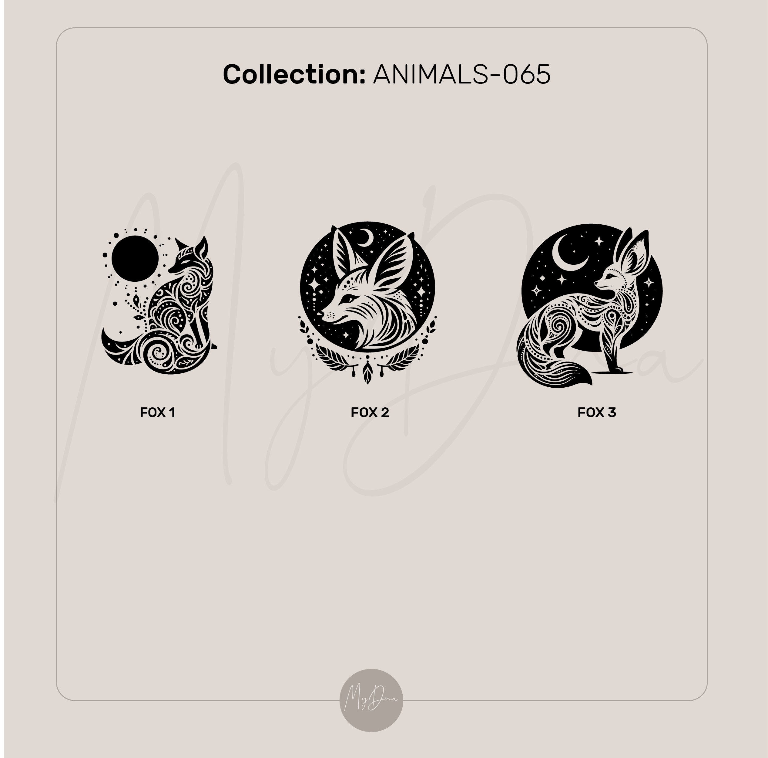 Cute Fox Signet Ring