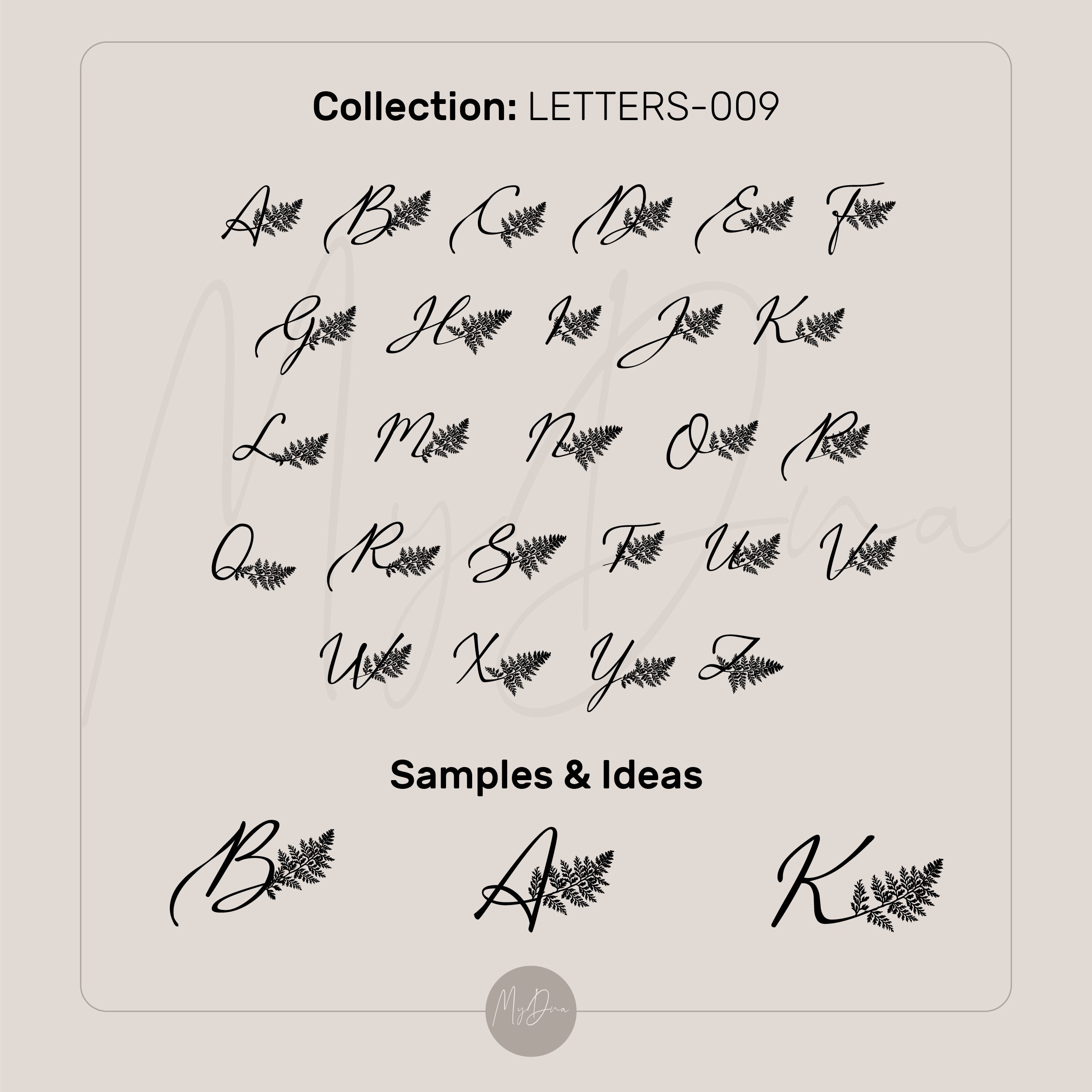 Custom Letter Engraved Ring