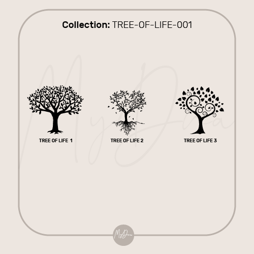 Tree Of Life Engraved Ring