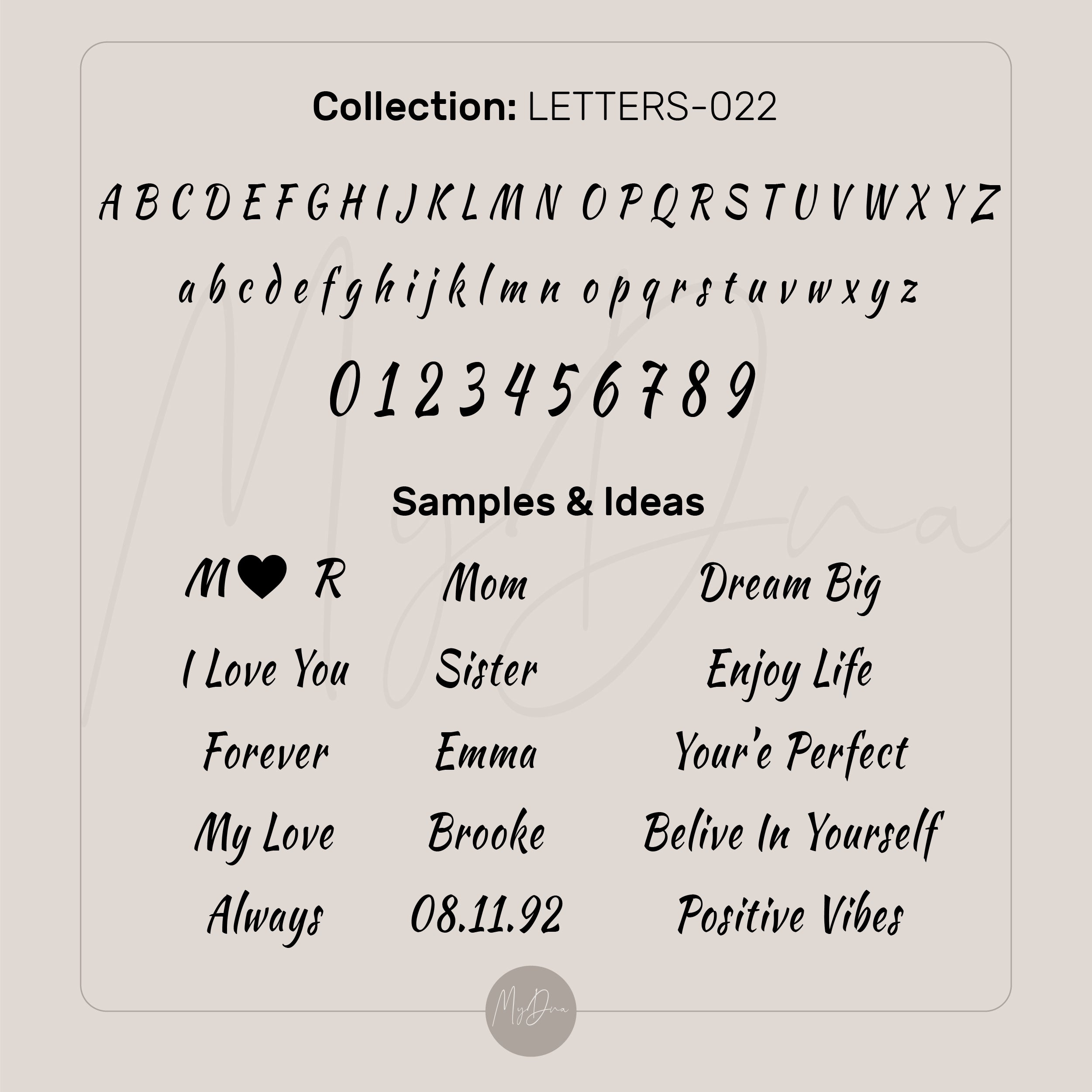 Personalized Text Signet Ring