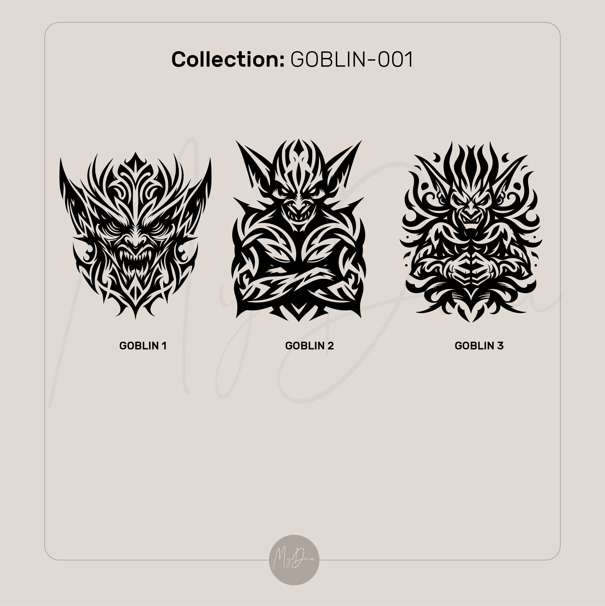 Cosplay Goblin Signet Ring