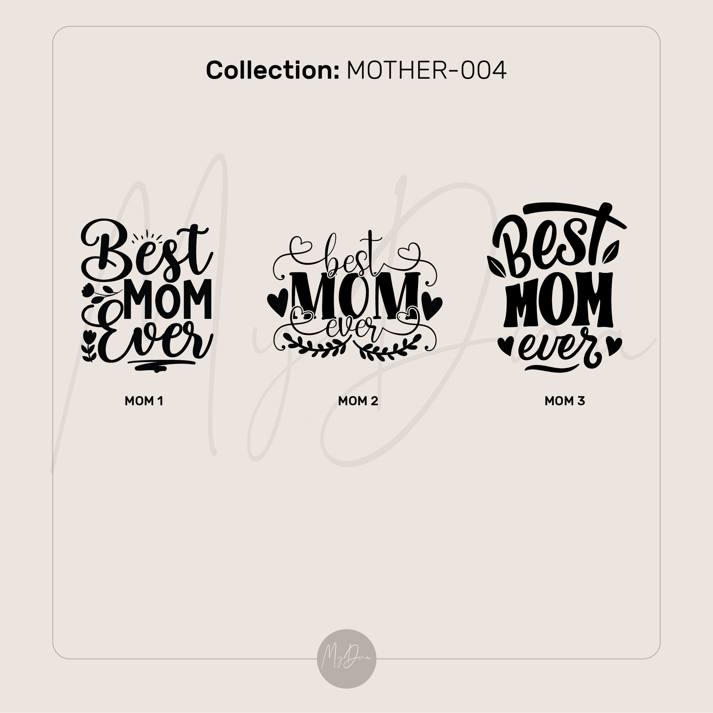 14k Gold Best Mom Ever Signet Ring