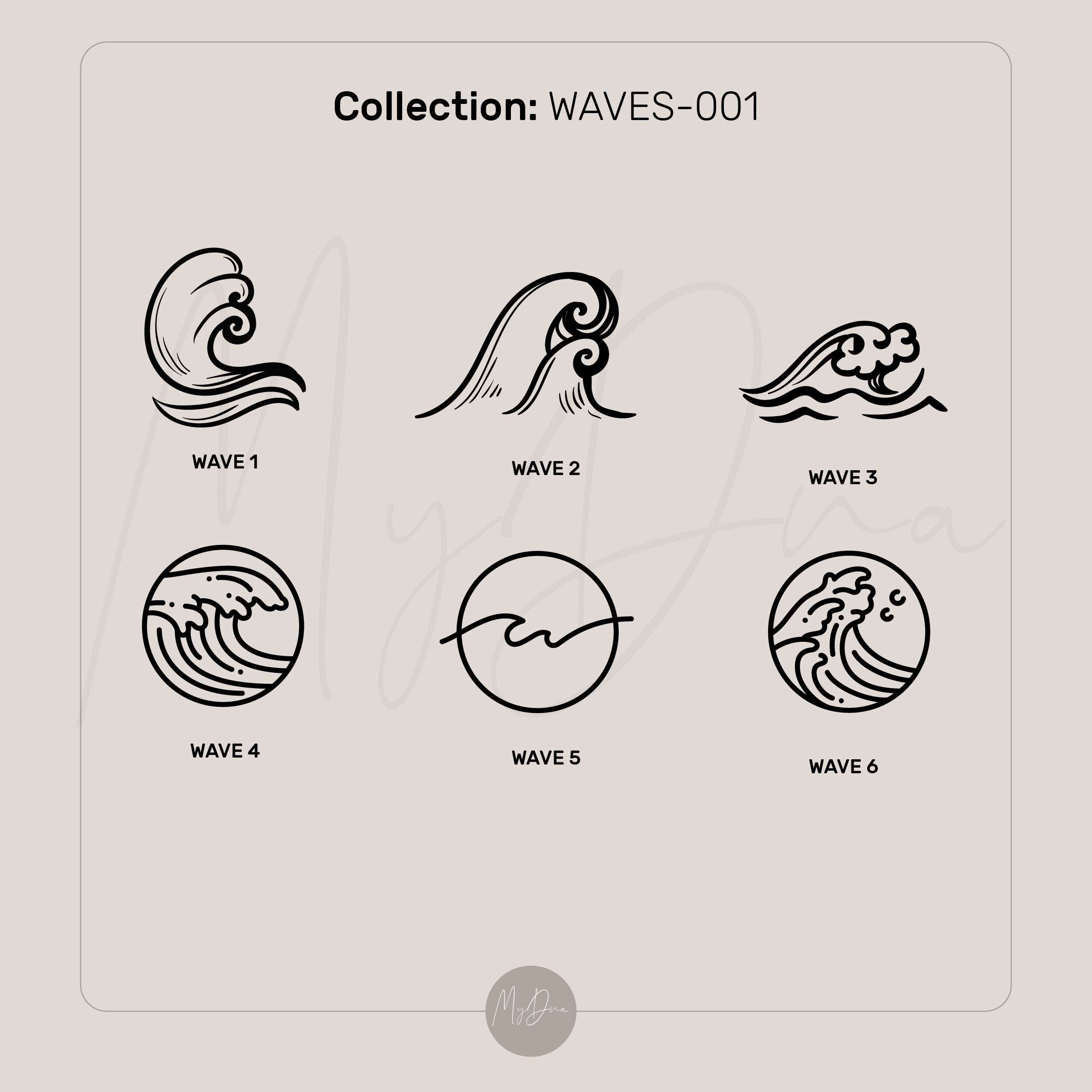 Custom Wave Wide Bracelet