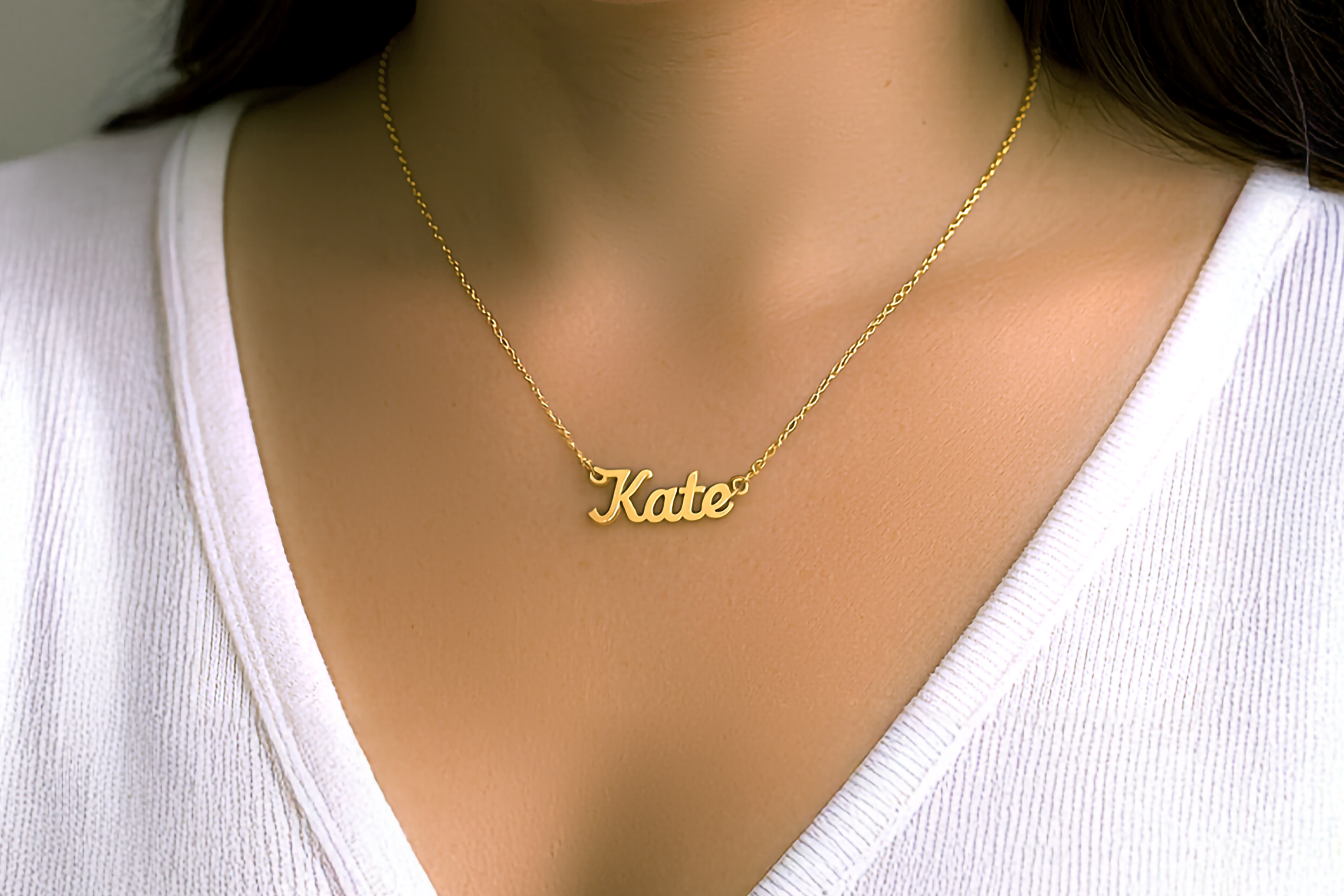 14k Gold Name Necklace
