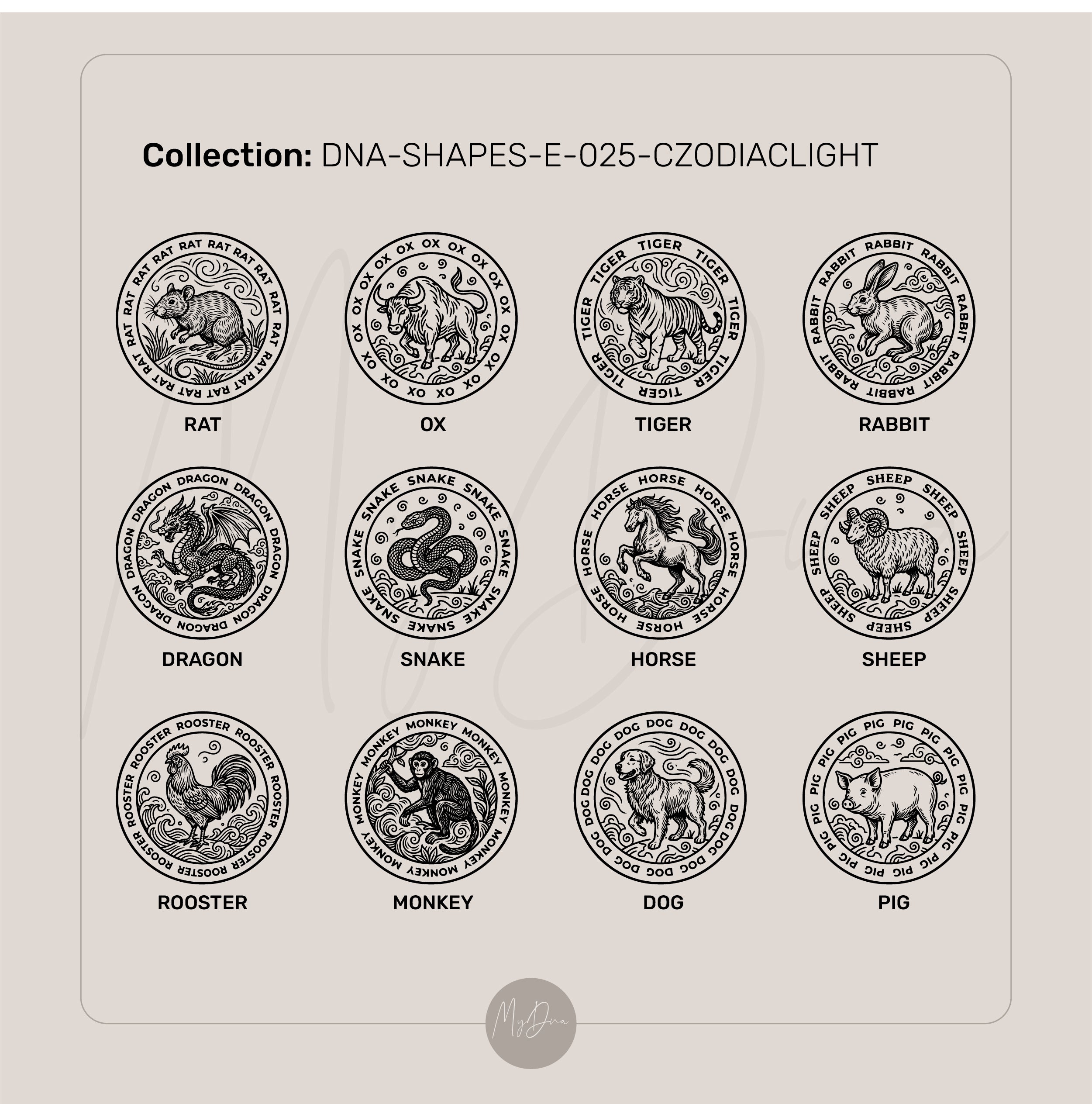 Sheep Zodiac Necklace