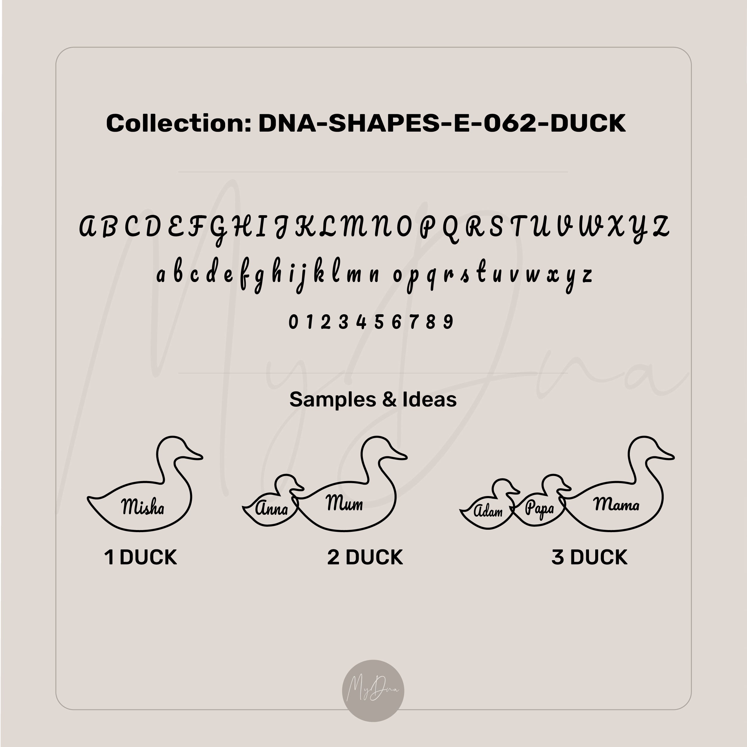 Mama Goose Custom Necklace