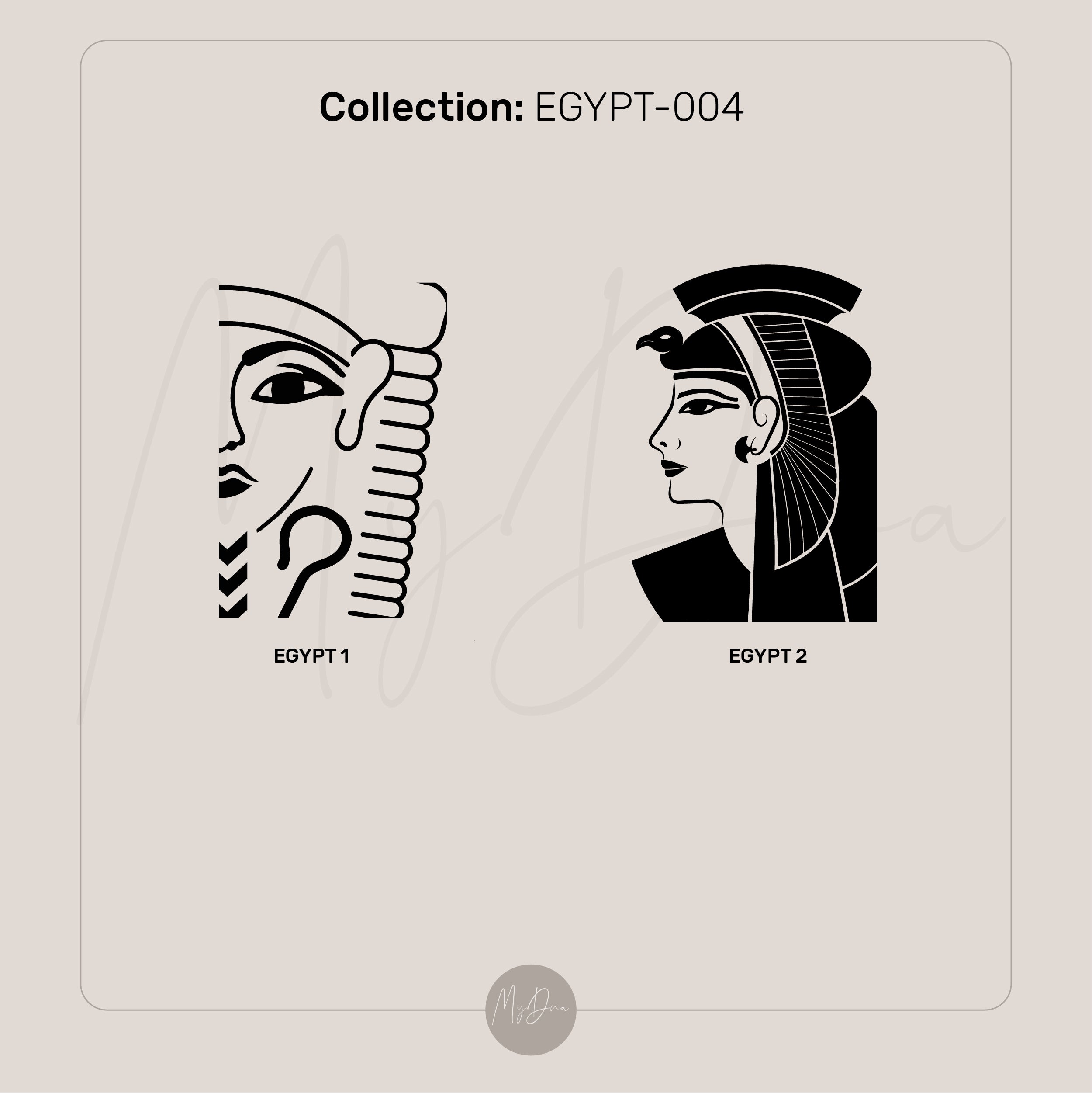 14k Gold Pharaoh Necklace