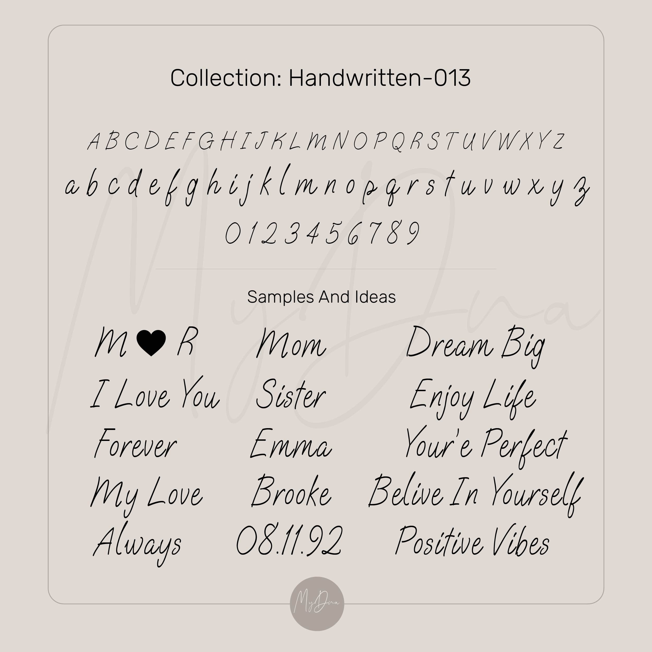 Engraved Personalized Text Bracelet