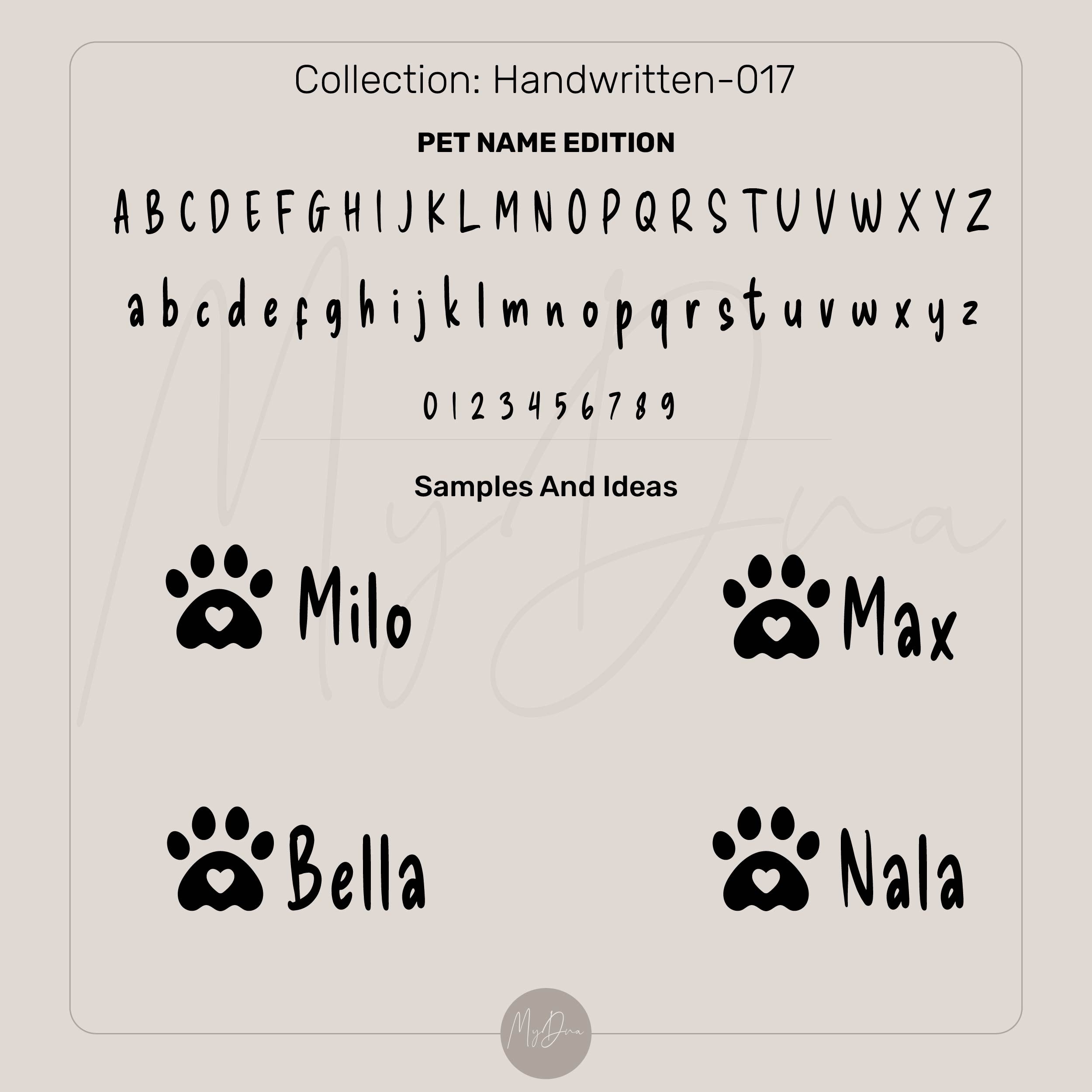 14k Gold Dog Name Ring