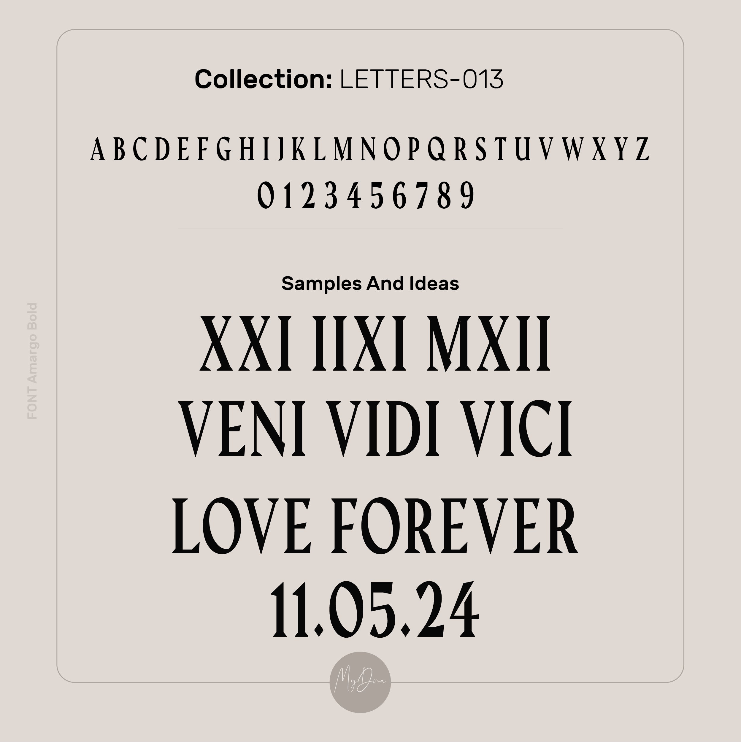 Engraved Date Necklace