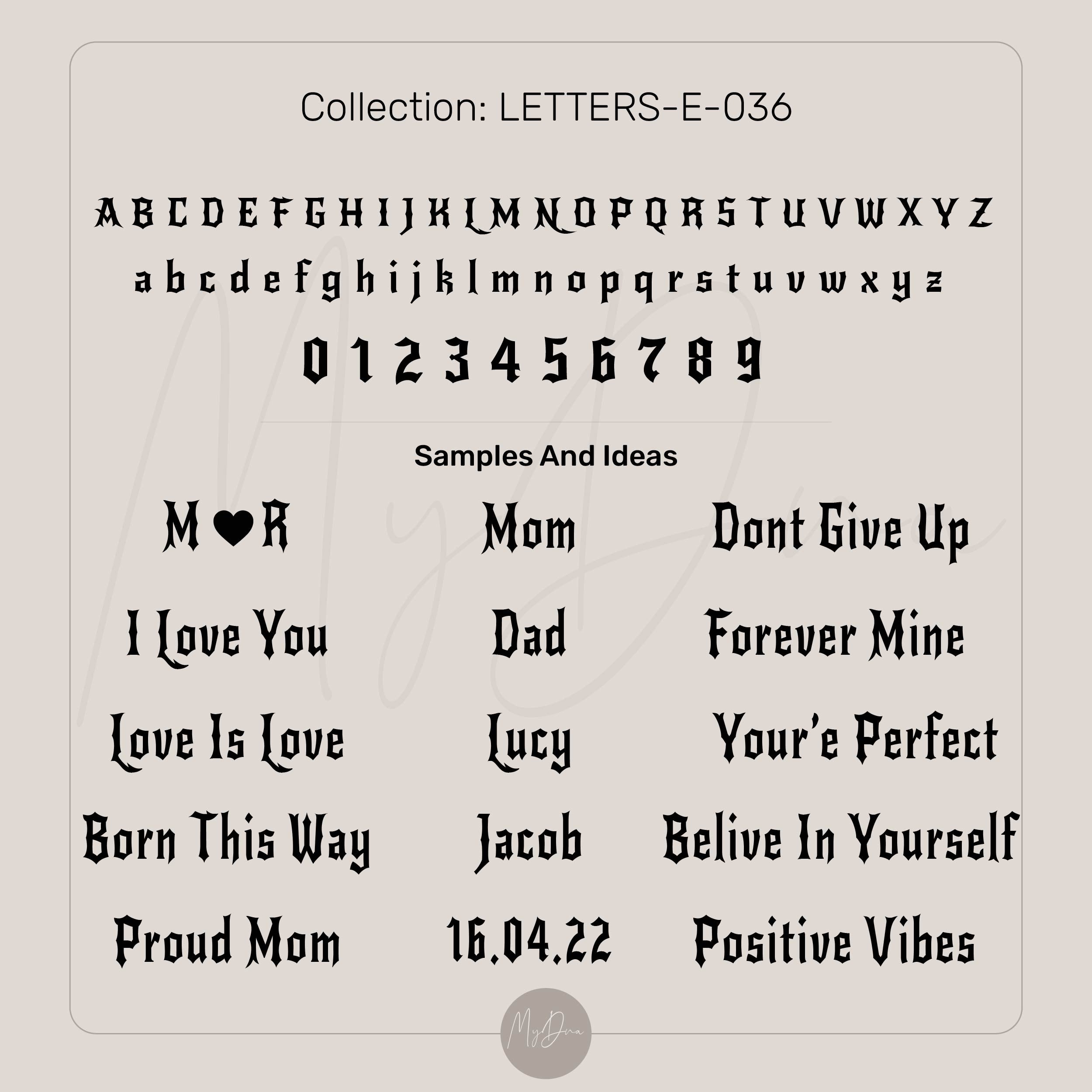 Custom Number Necklace