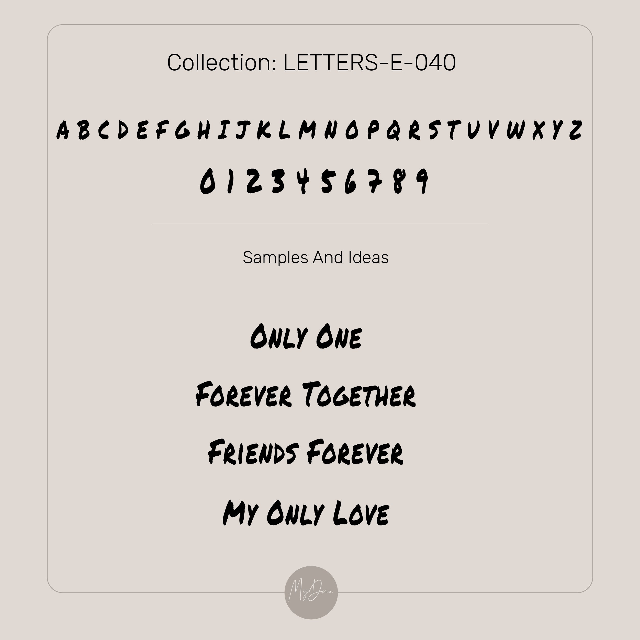 Engraved Letter Signet Ring