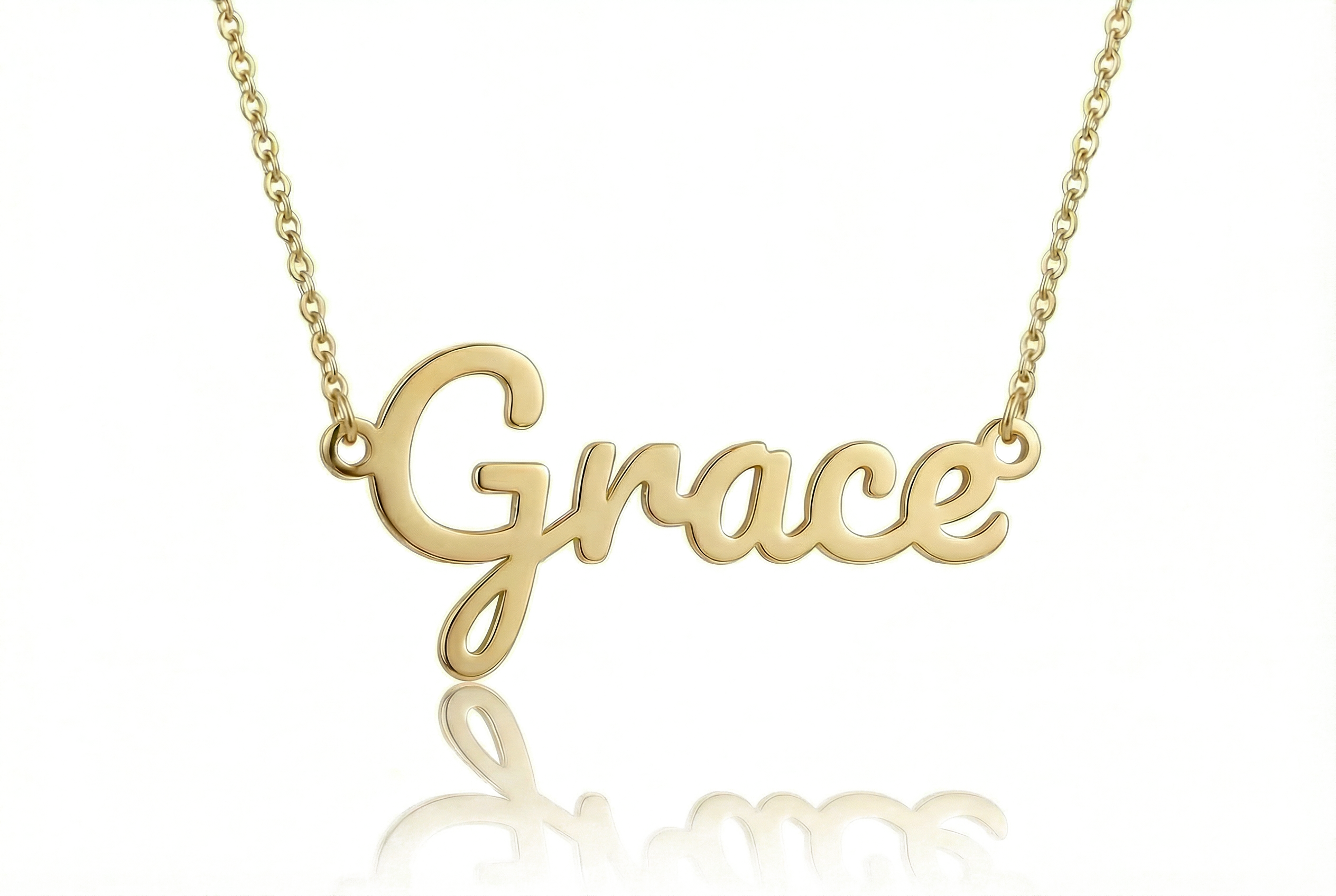14k Gold Name Necklace