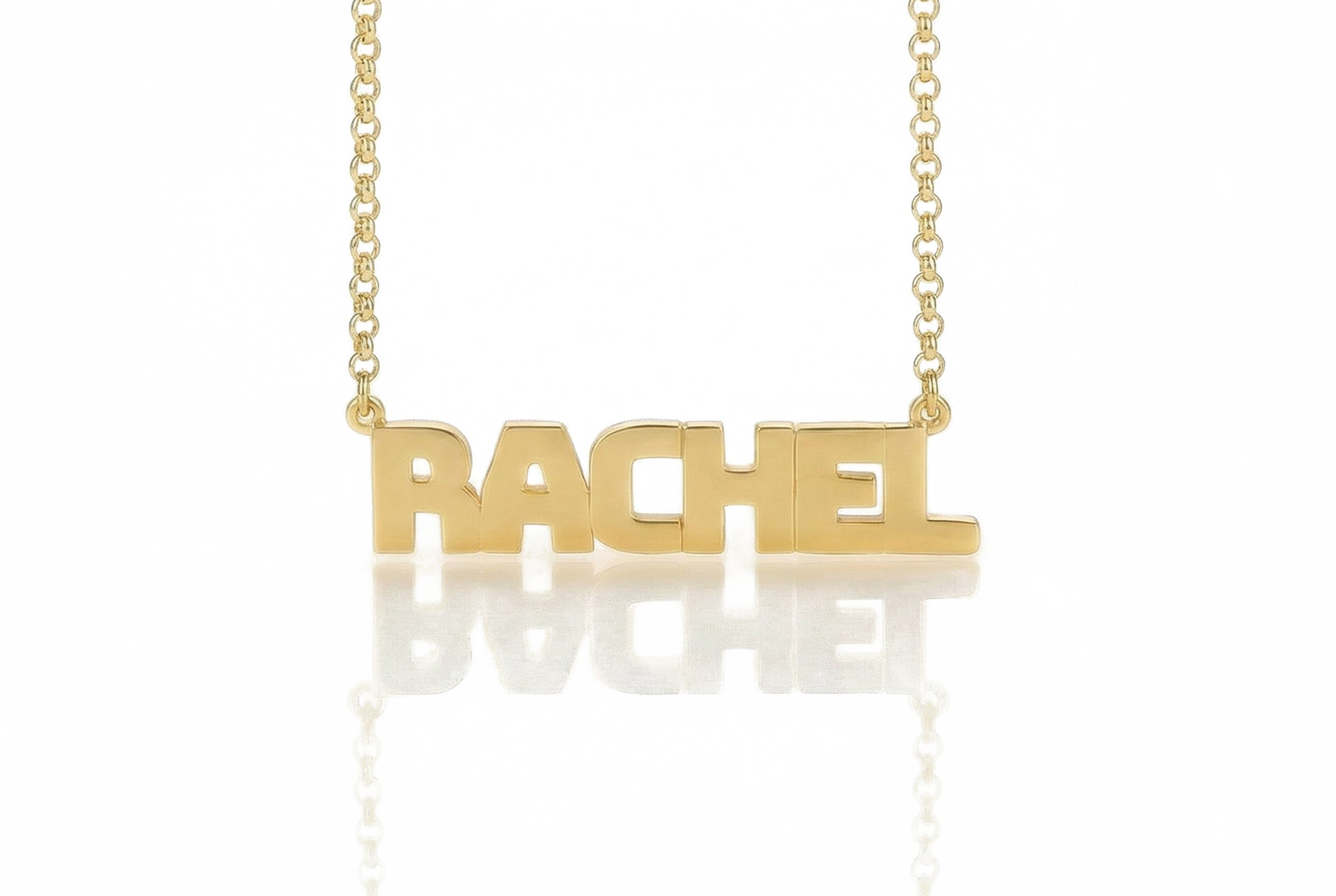 Bold Letters Necklace