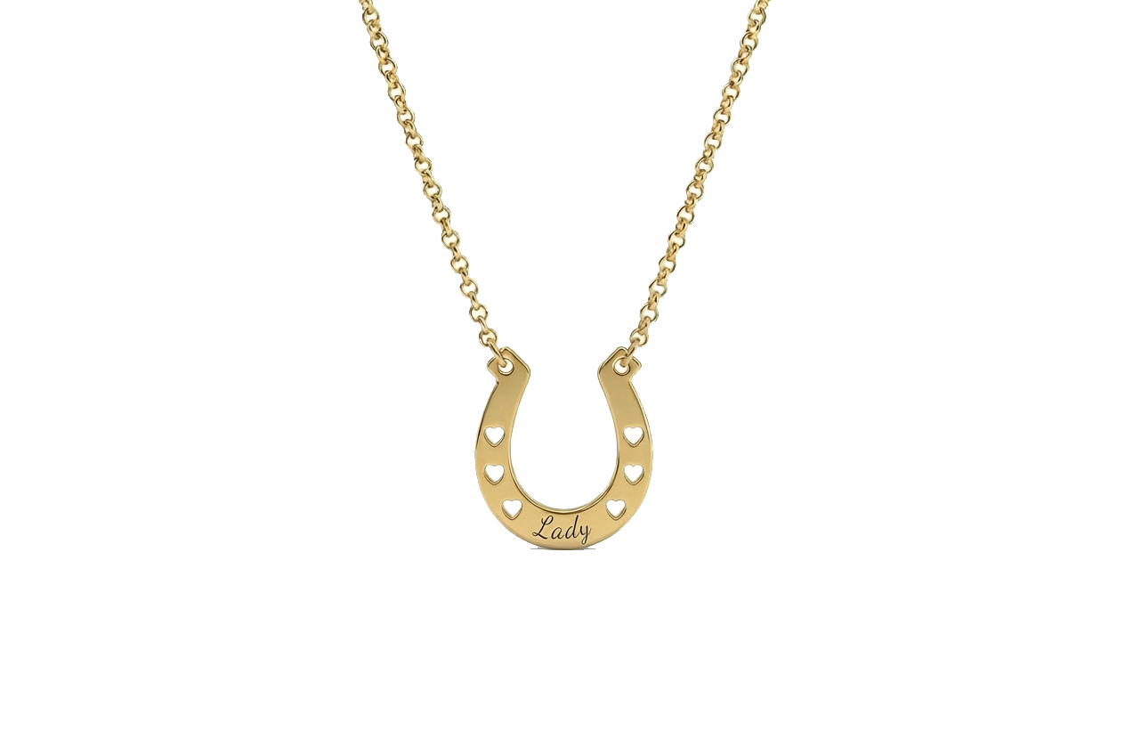 Personalized Horse Name Pendant