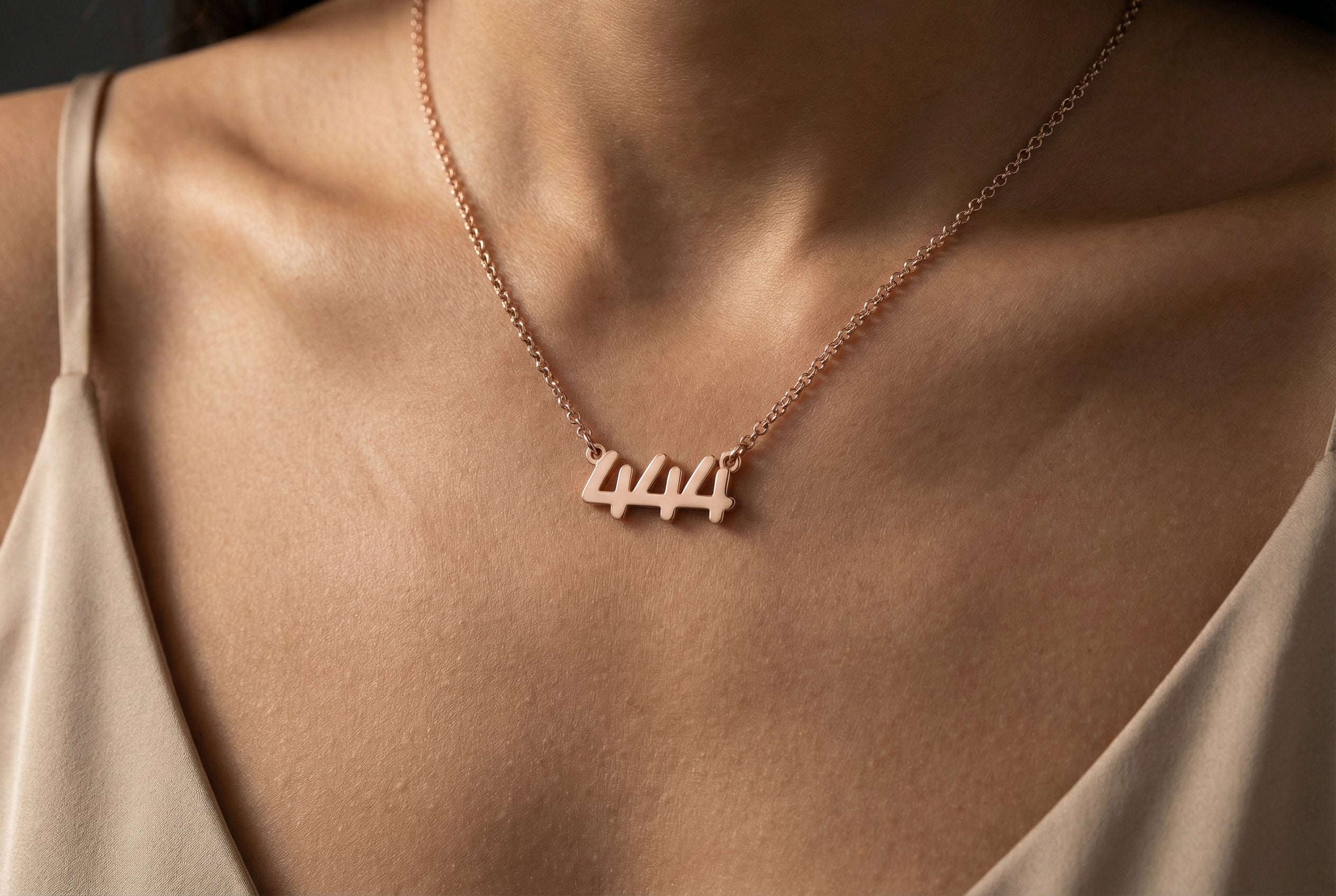 Rose Gold Name Pendant