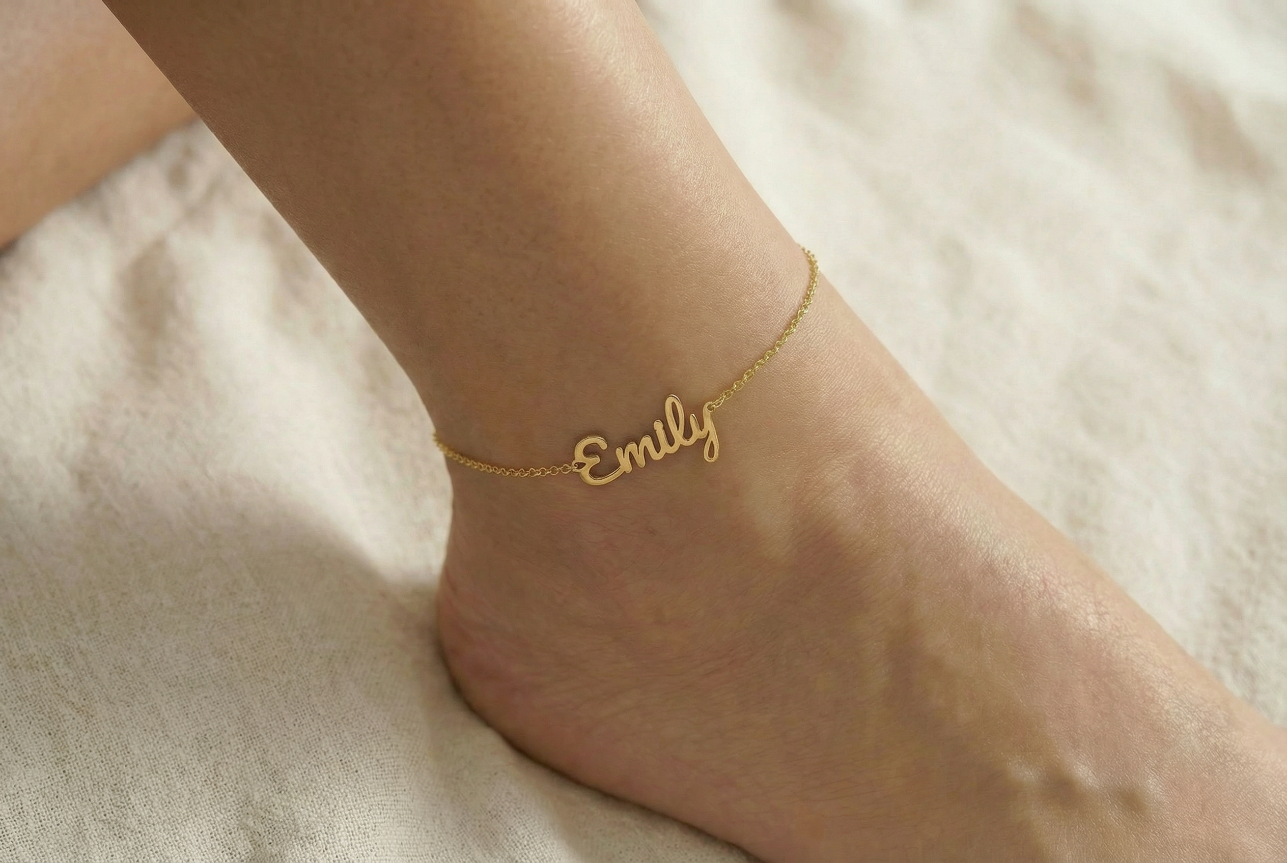 Stylish Personalized Anklet