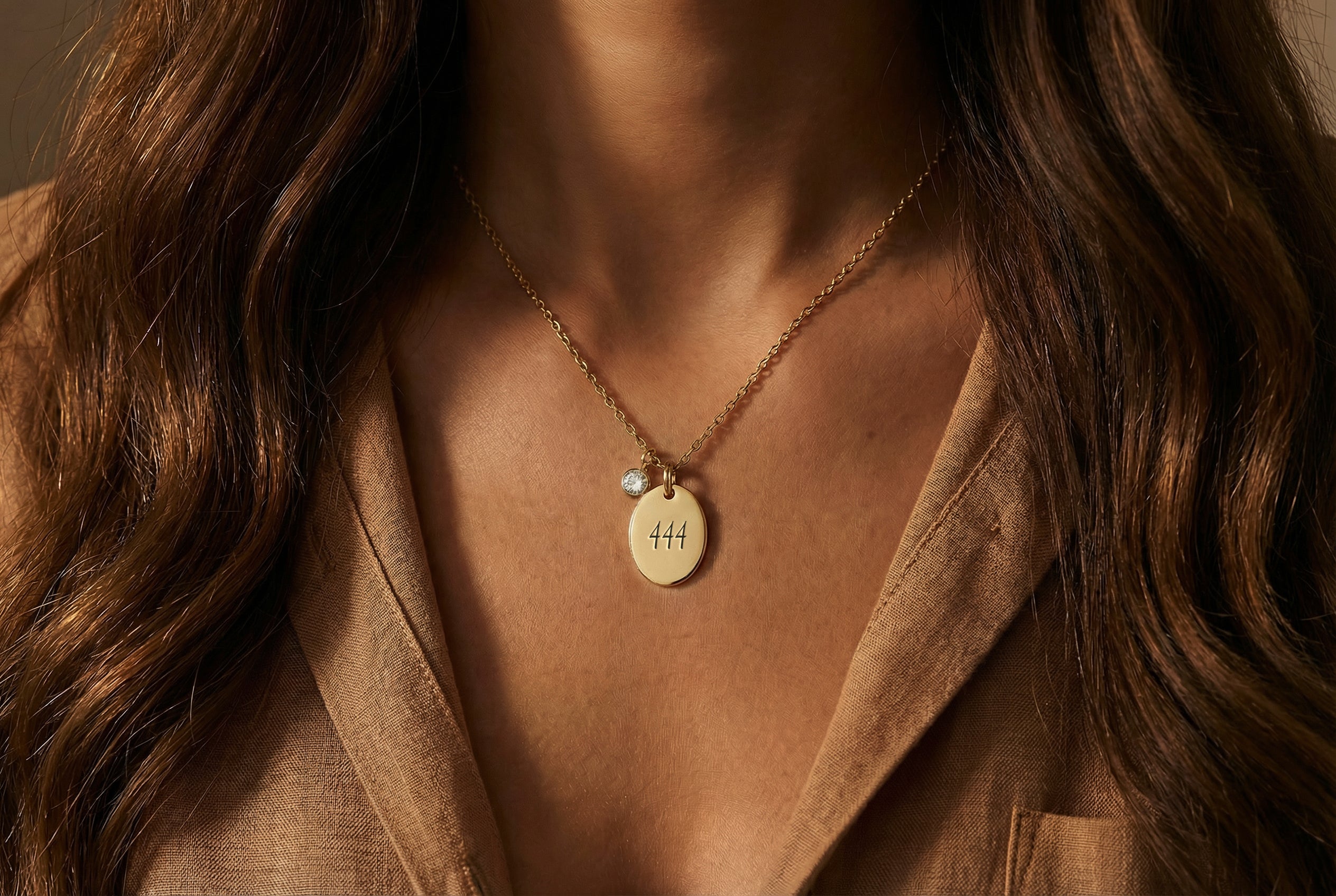 Custom Engraved Oval Pendant