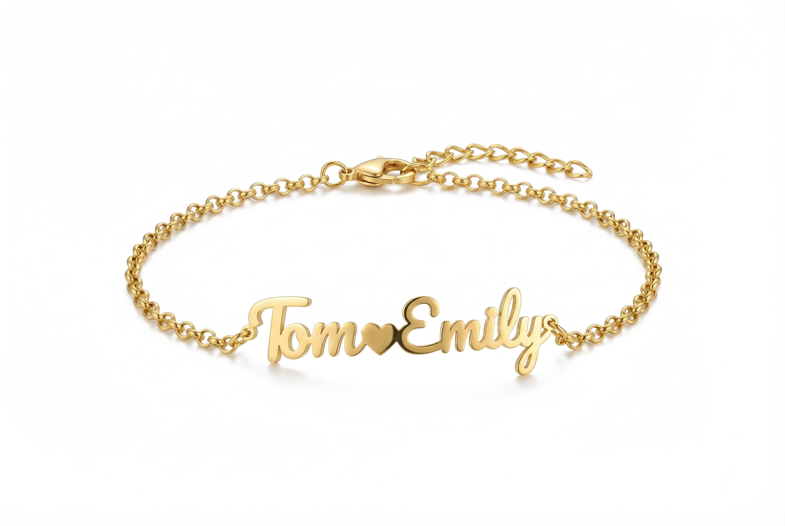 Tom Emily Personalized Name Bracelet
