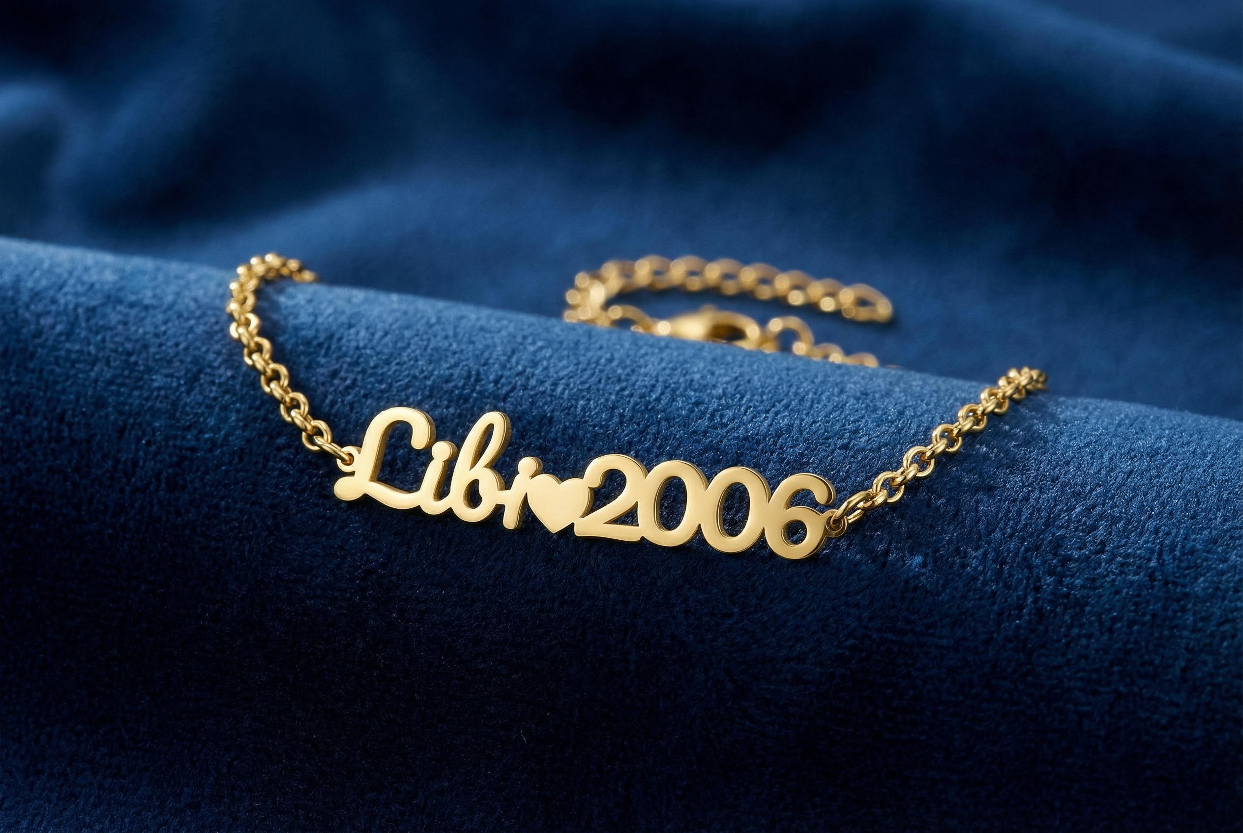 Custom Name & Year Bracelet