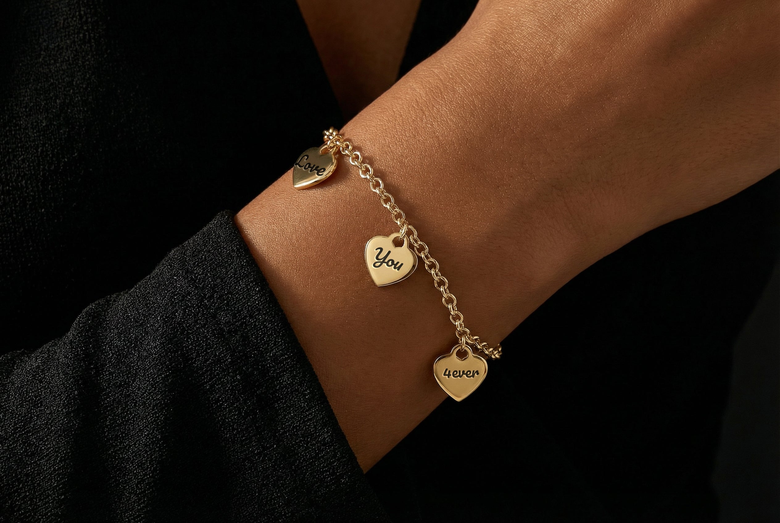 Three Heart Charms