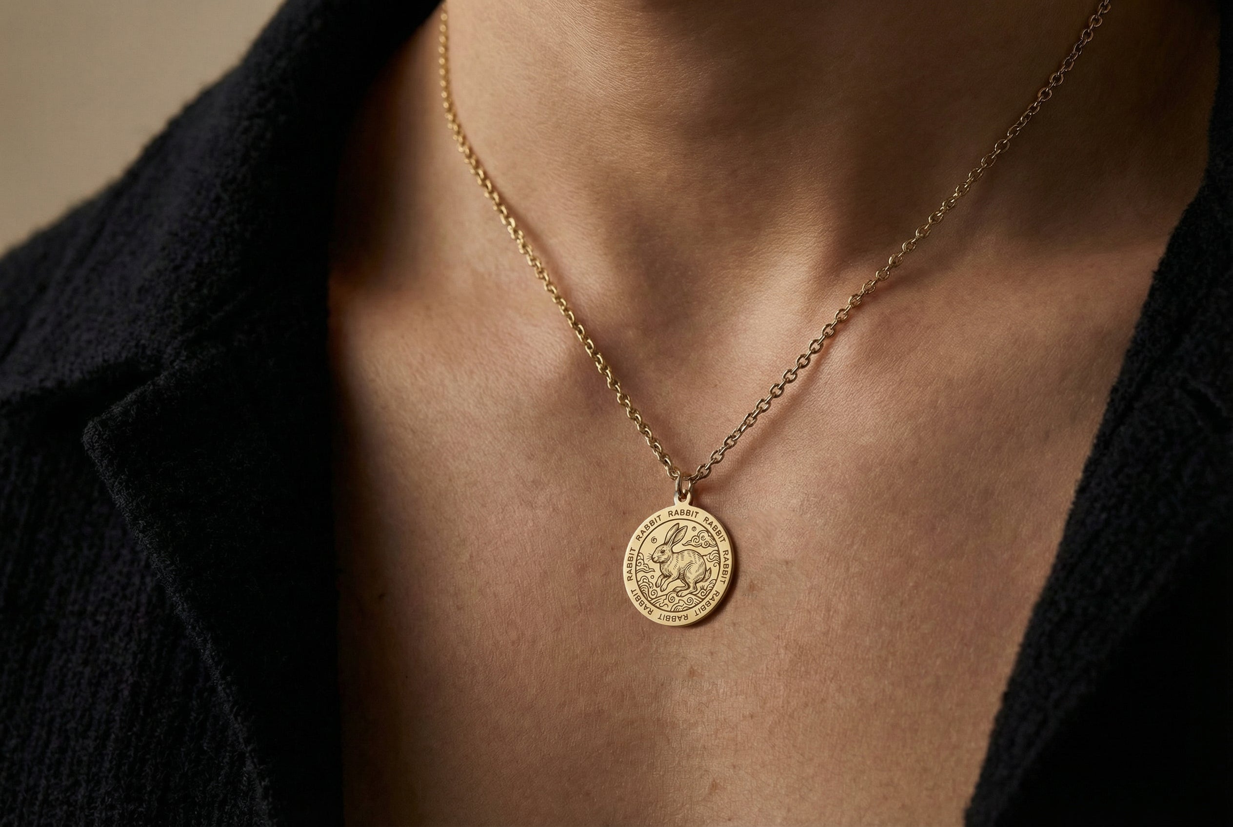 Rabbit Zodiac Necklace