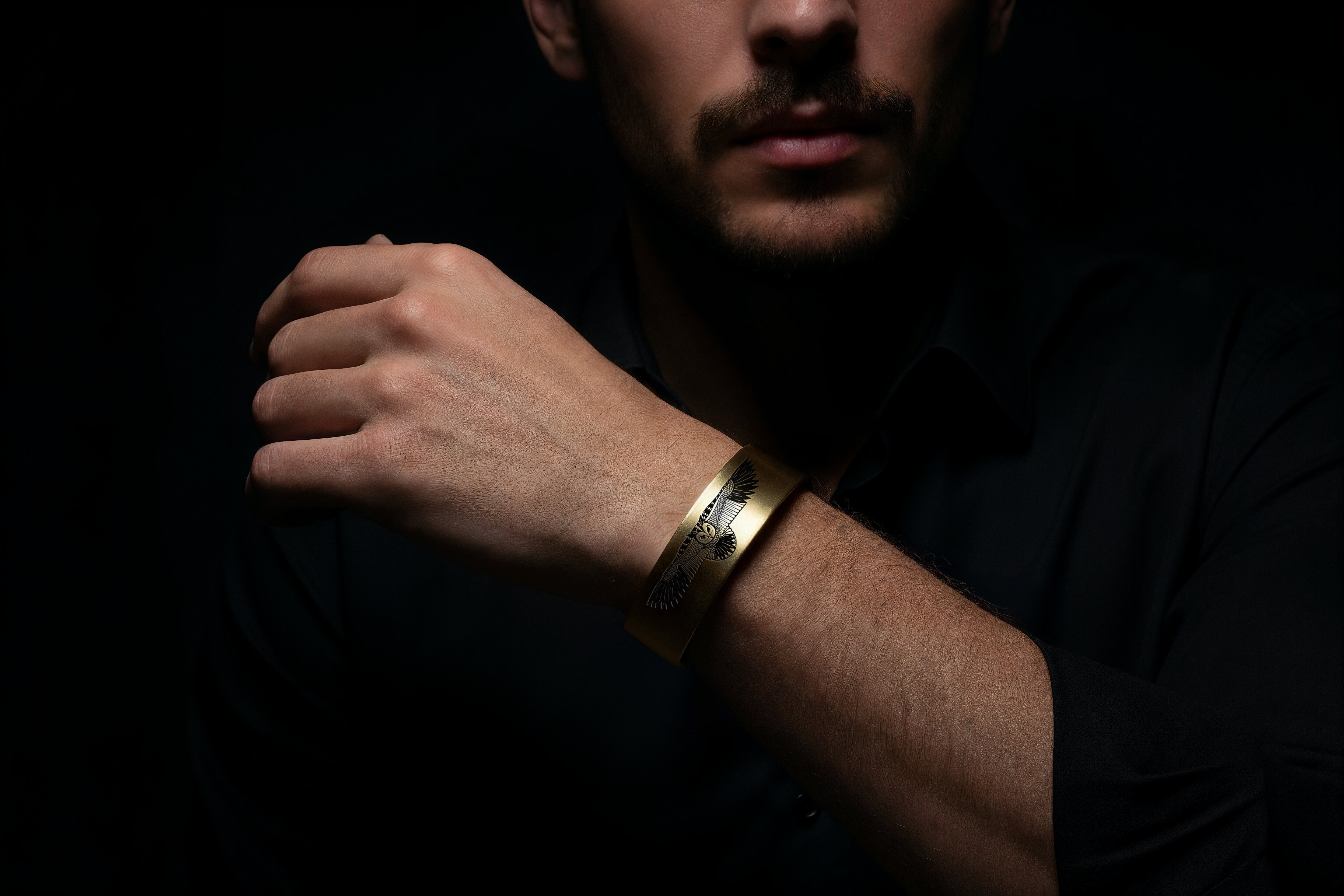 Owl Totem Gold Bracelet