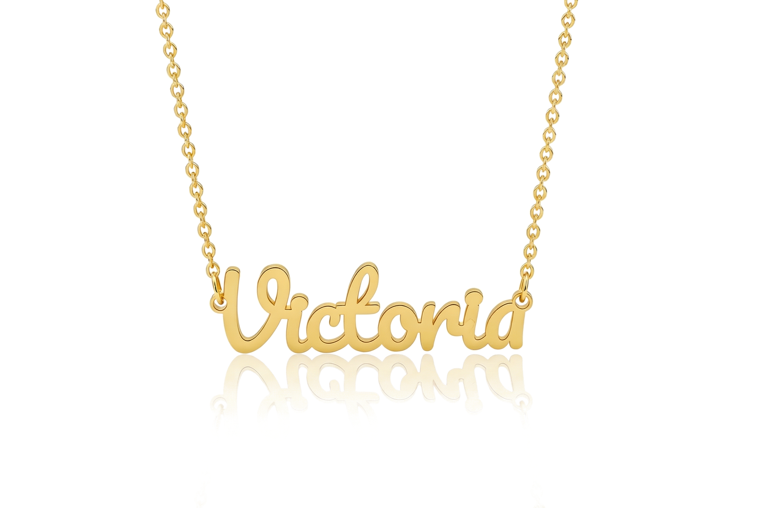 Personalized Script Name Necklace