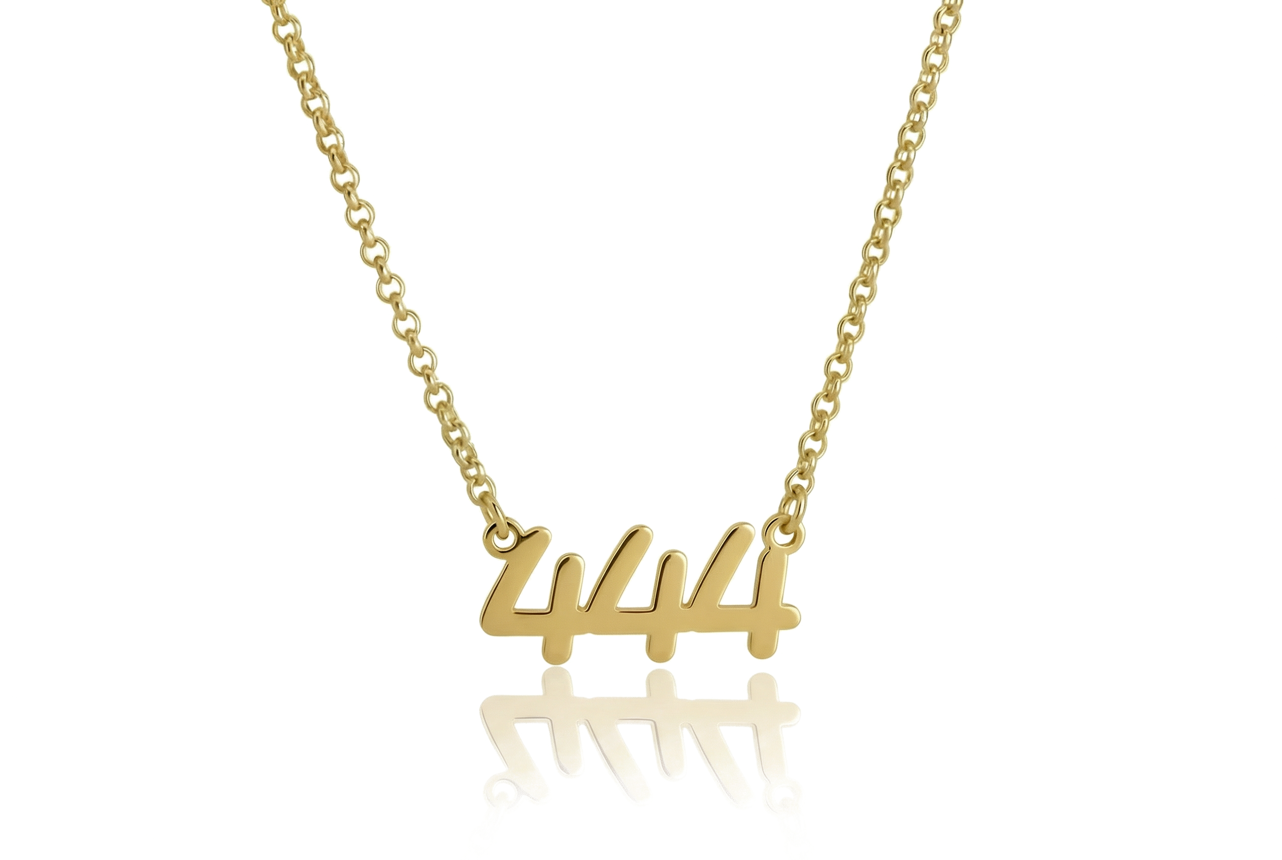 Rose Gold Name Pendant