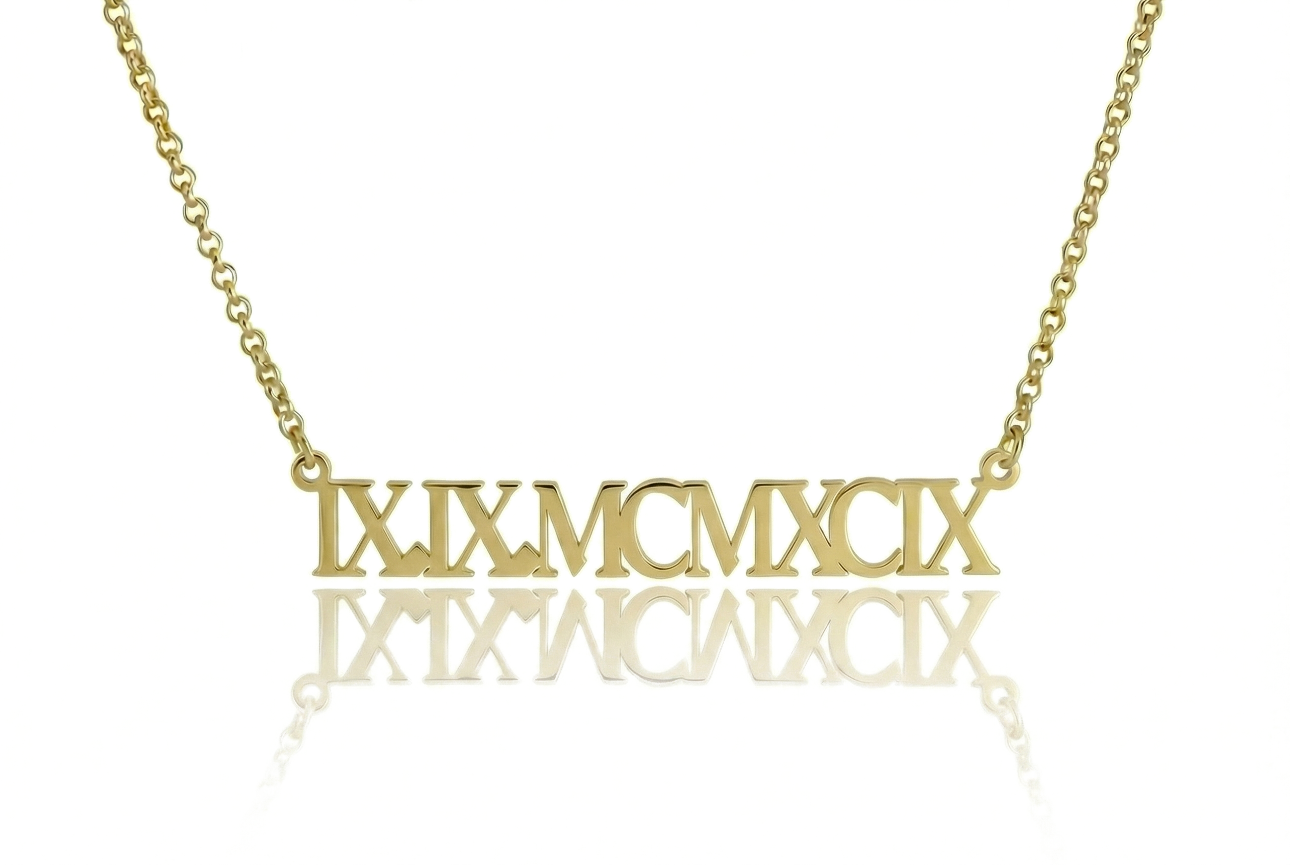 Roman Numeral Necklace
