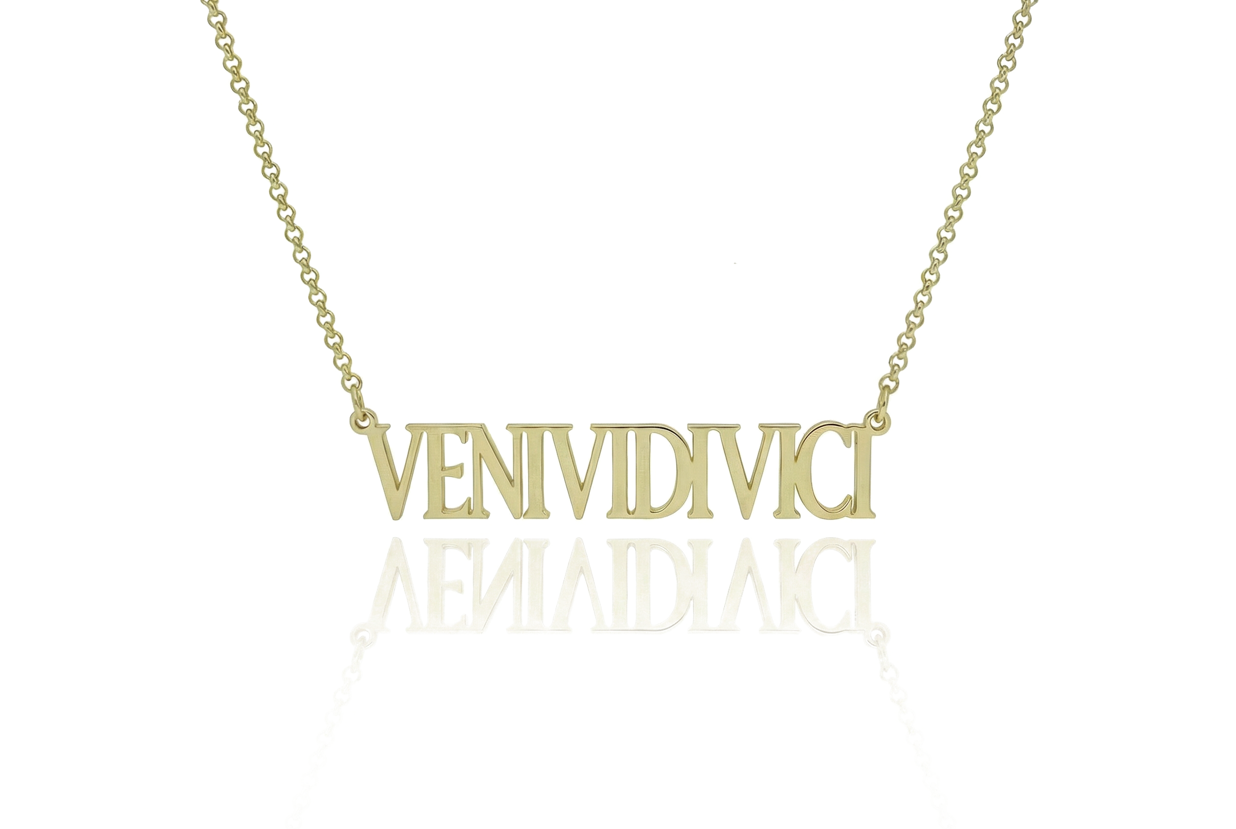 Veni Vidi Vici Necklace