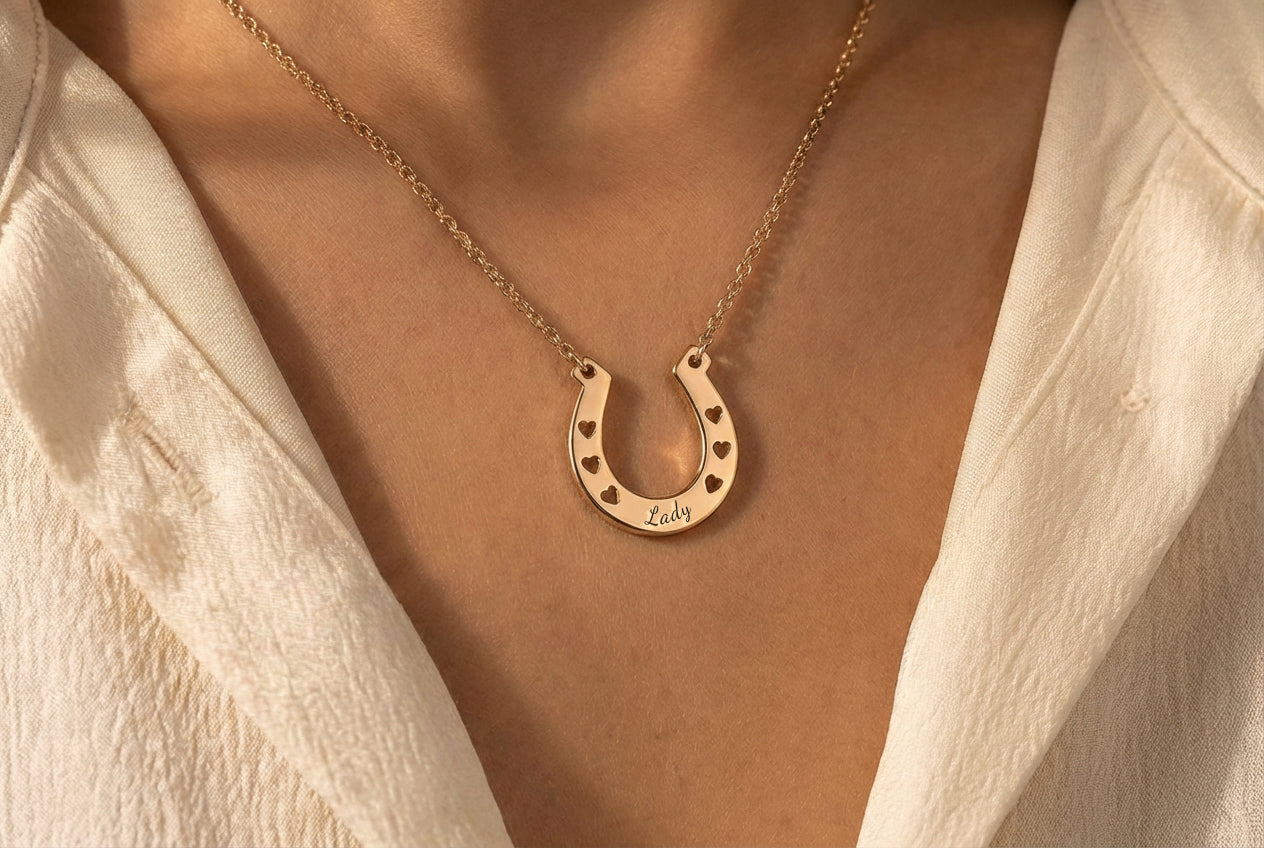 Personalized Horse Name Pendant