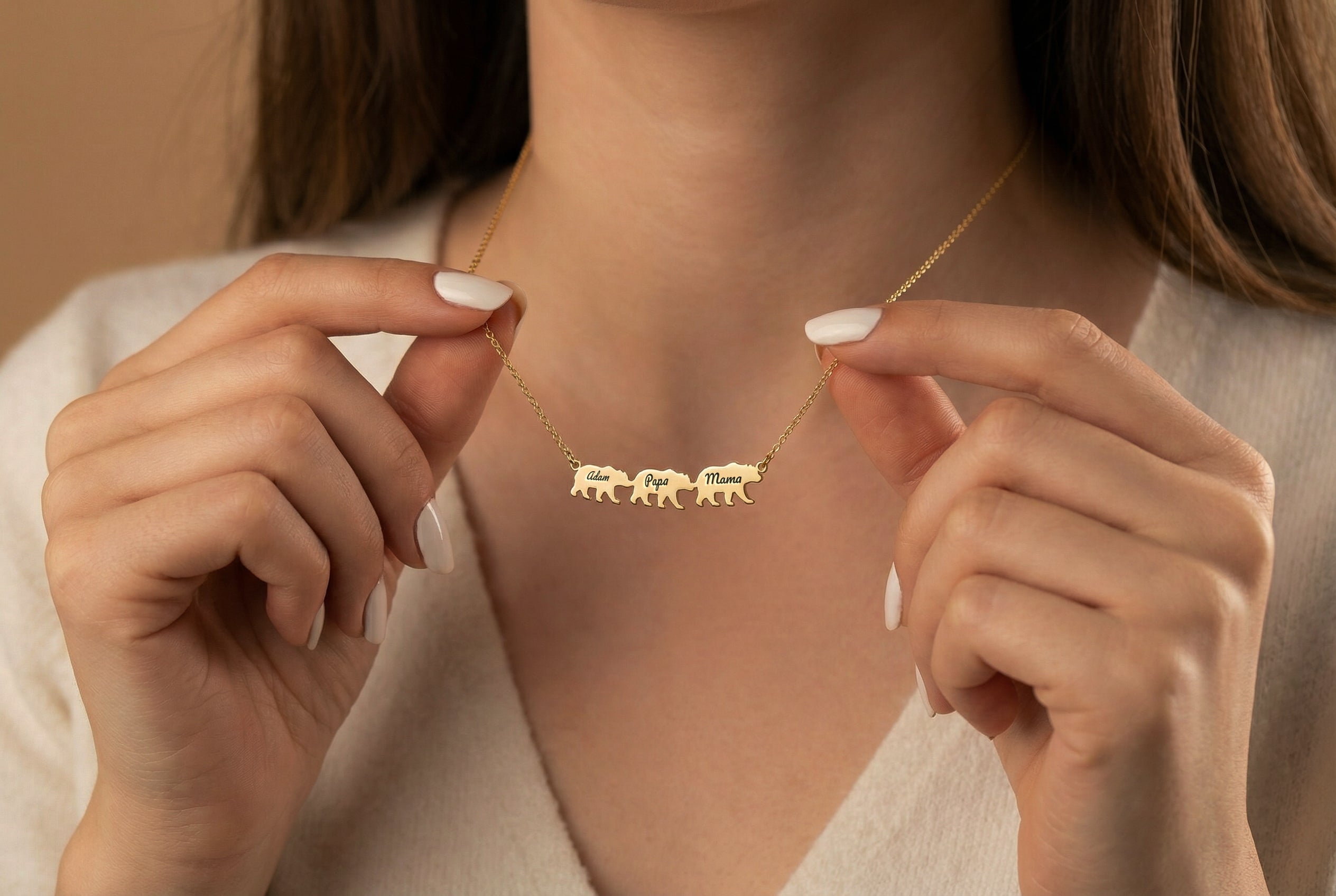 Mama Bear Custom Necklace