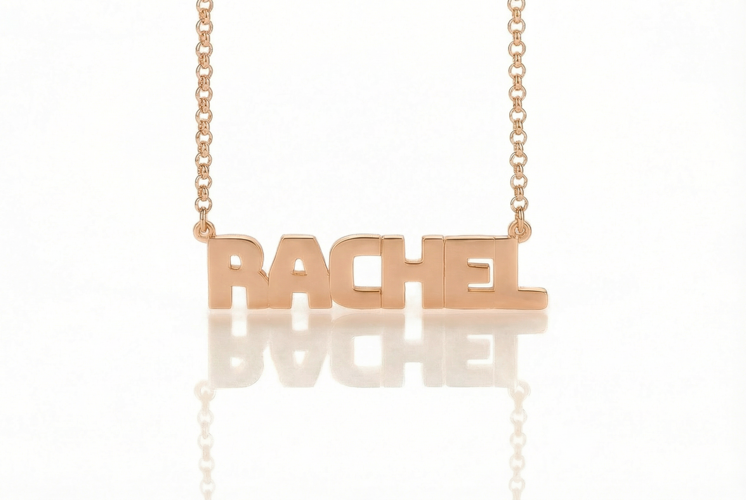 Bold Letters Necklace