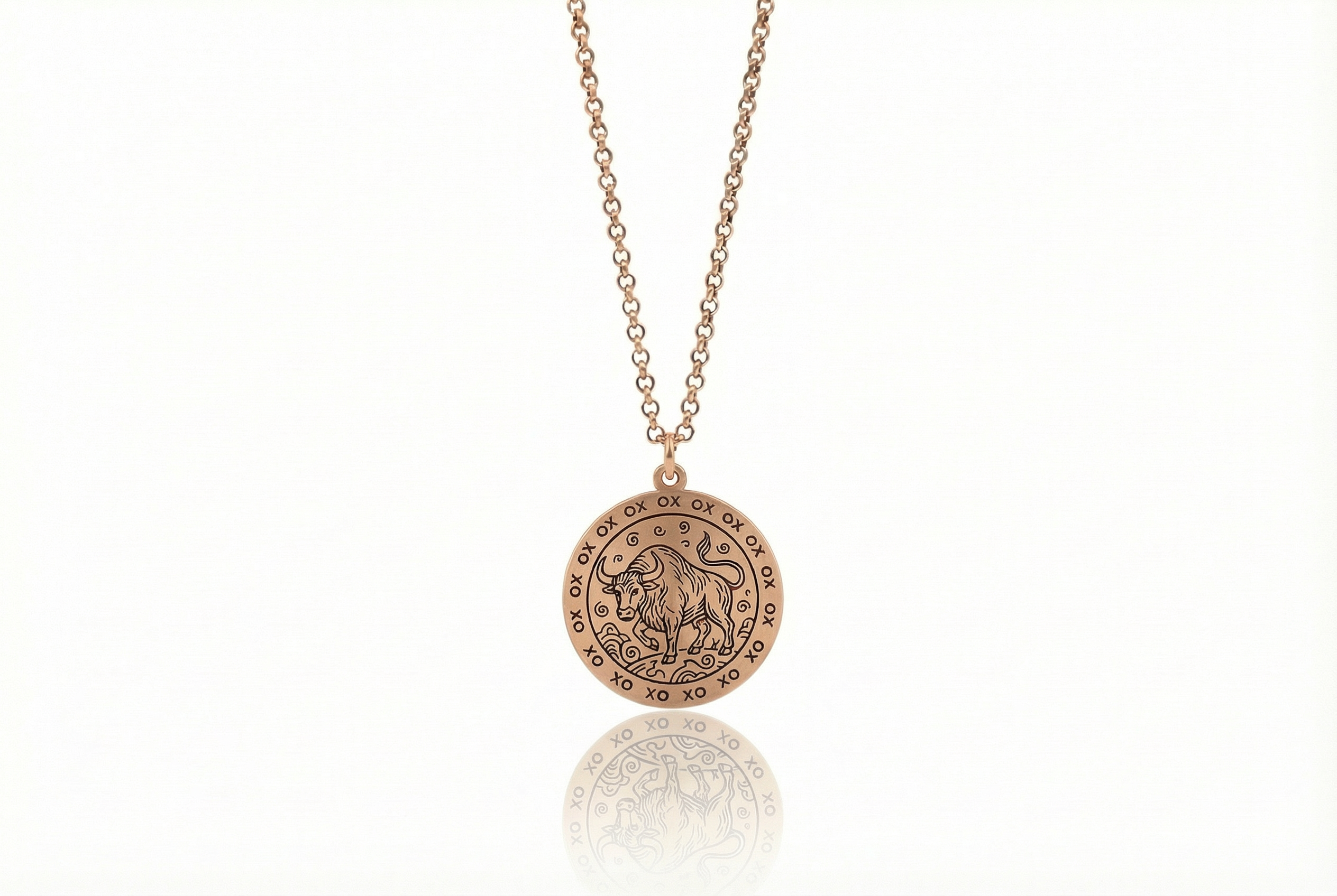 Ox Zodiac Necklace